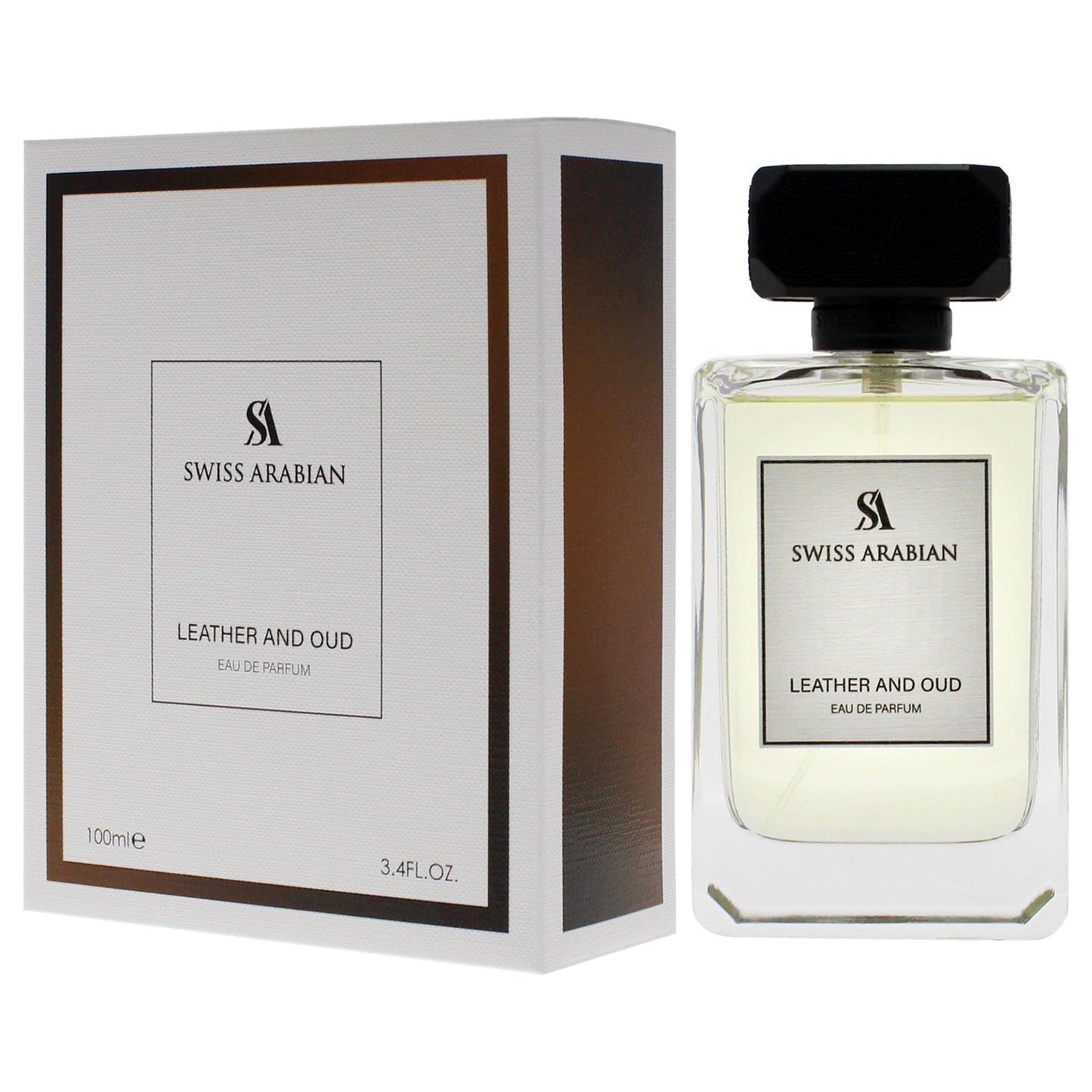 Swiss Arabian Leather And Oud for Unisex - 3.4 oz EDP Spray - Medaid International
