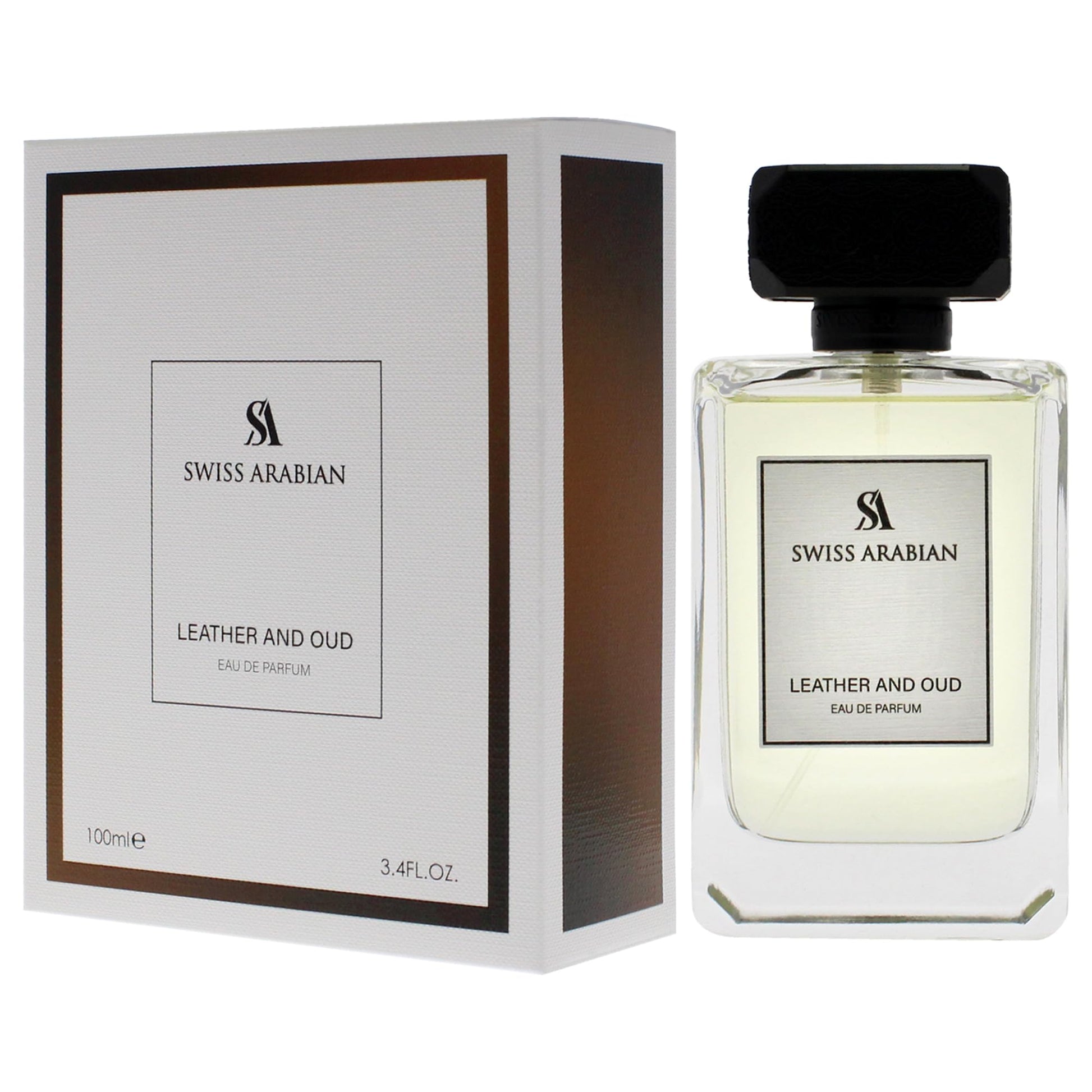Swiss Arabian Leather And Oud for Unisex - 3.4 oz EDP Spray - Medaid International