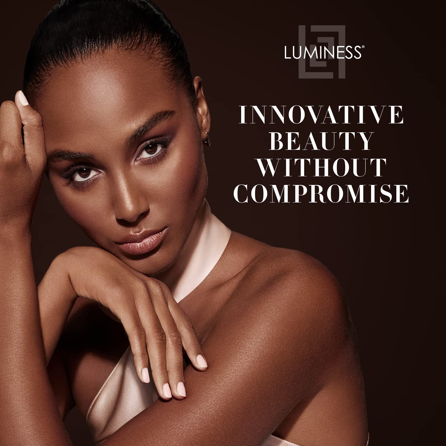 Luminess Silk & Smooth Hair Remover Device, Cheetah - Painless Hair Removal Without Causing Redness or Irritation - Shaver with Replacement Head Trims Face, Bikini, Arms & Underarms - Medaid International