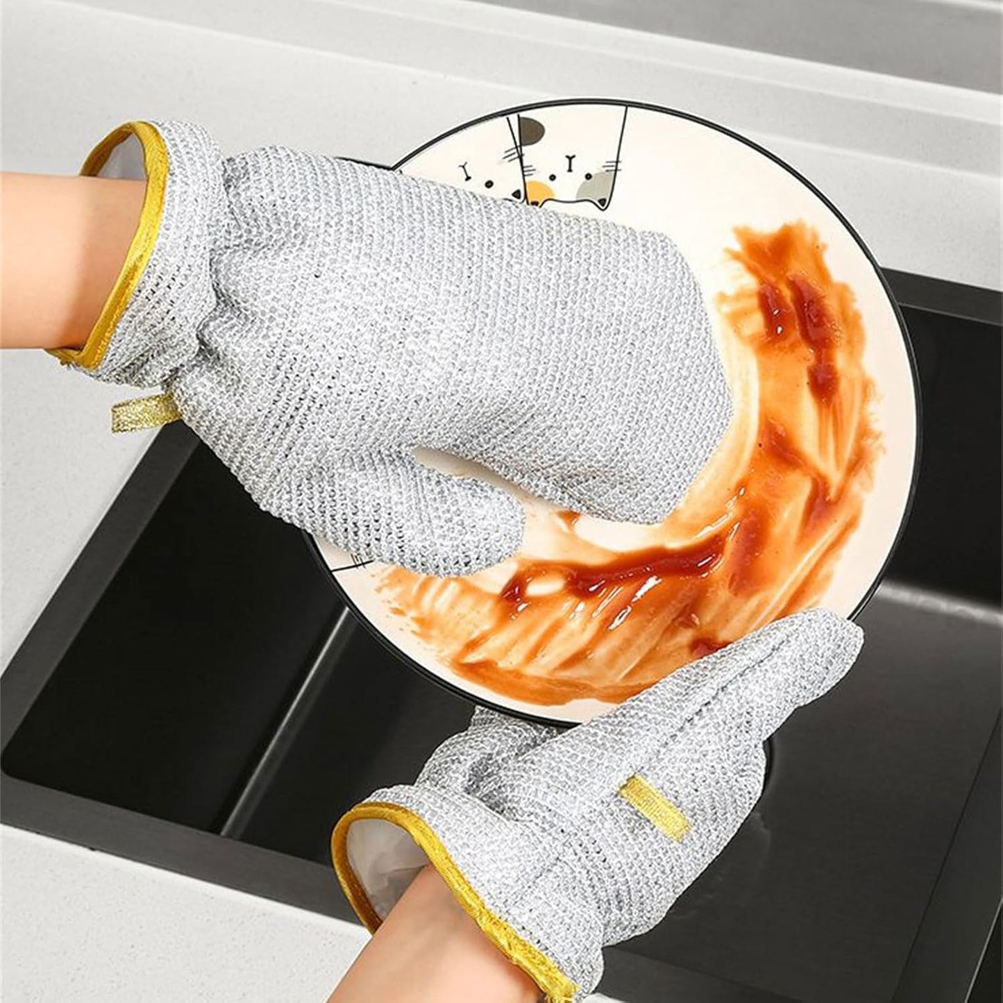 Multi Functional Wire Cleaning Gloves (pair)