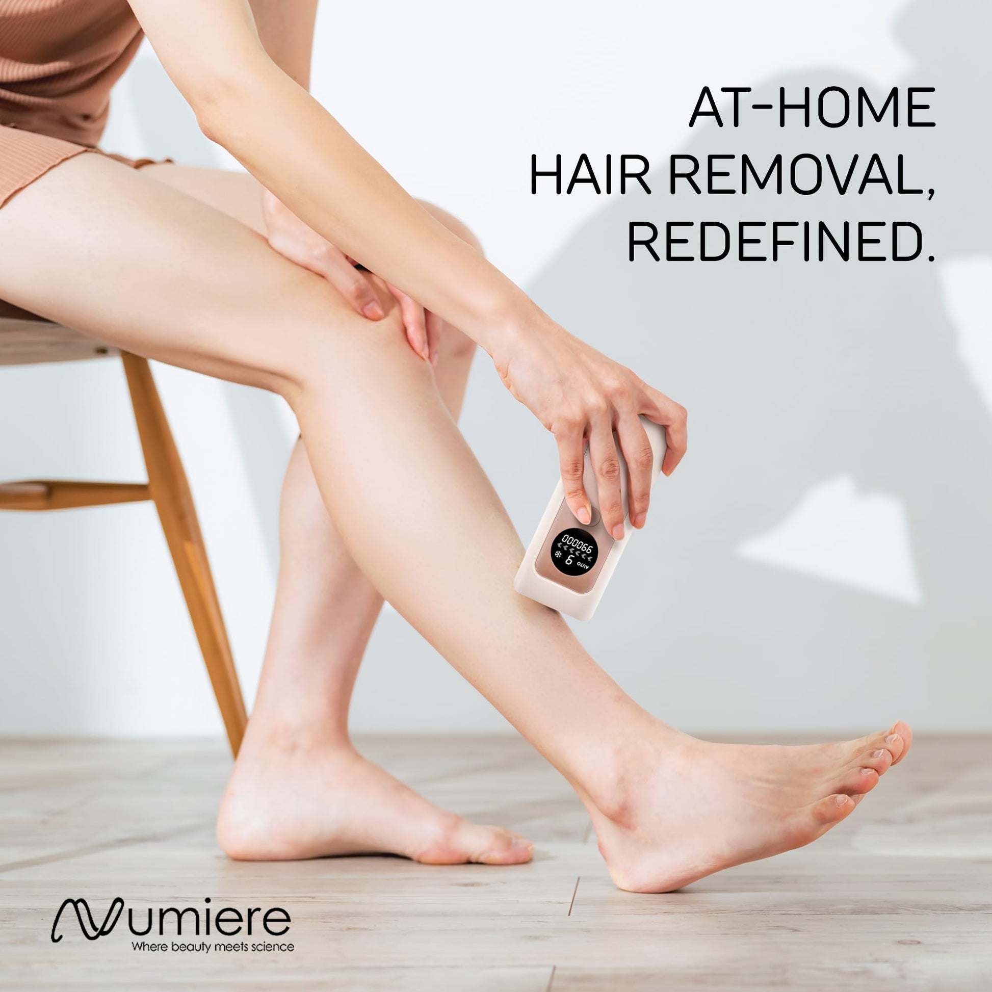 Lumina NRG IPL Hair Removal Device for Women & Men – Laser Hair Remover Machine for Body, Legs & Armpits – Painless Handheld Shaver - Medaid International