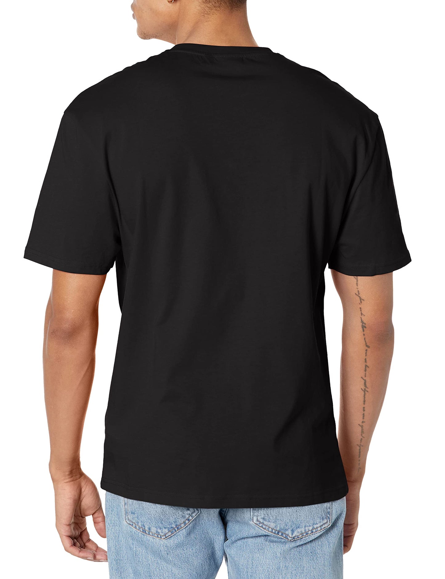 HUGO Vertical Logo Cotton Short-Sleeve T-Shirt - Medaid International