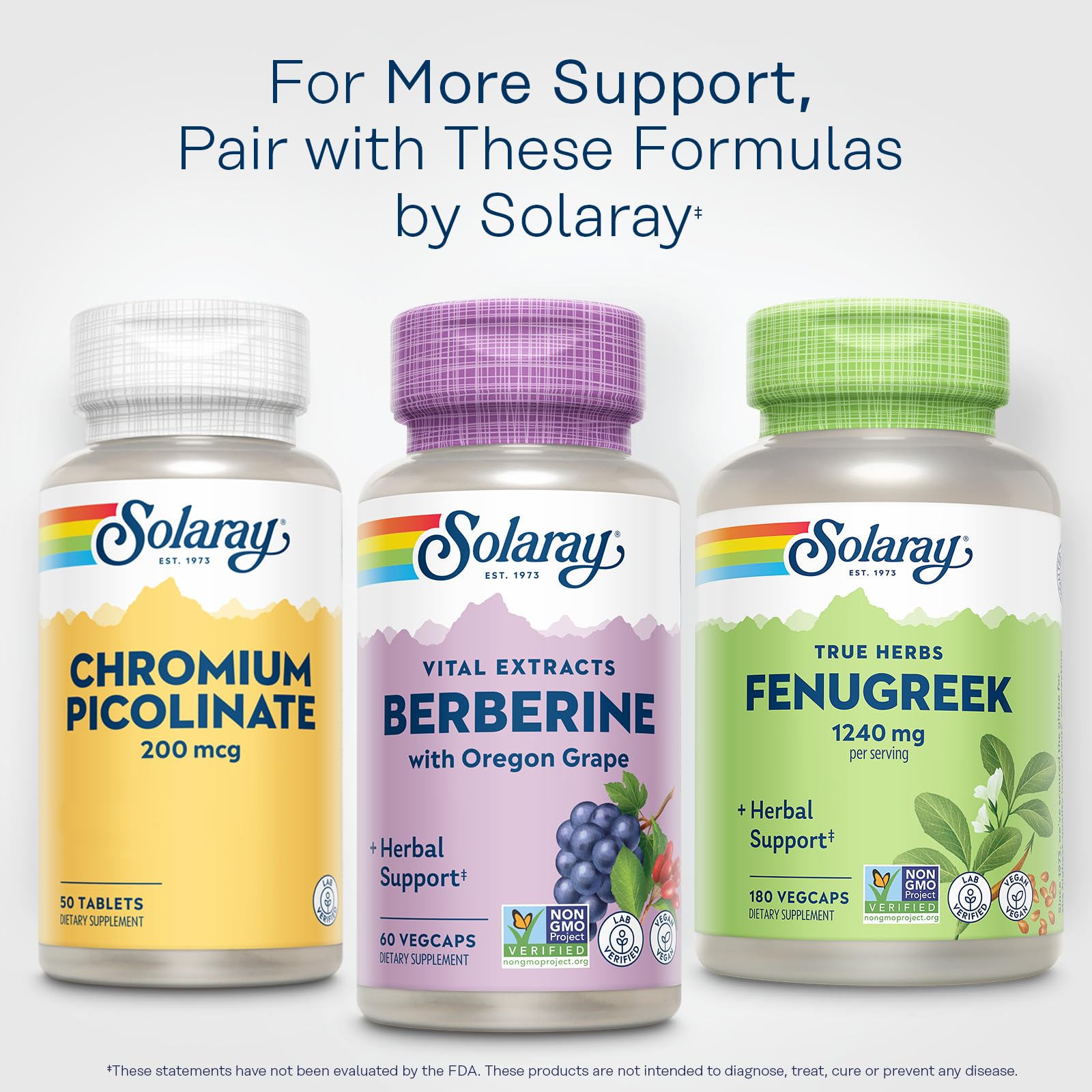 SOLARAY Berberine Root Extract Advanced Formula, AMPK Activator, Healthy Immune, Digestion & Metabolism Support, 60 VegCaps - Medaid International