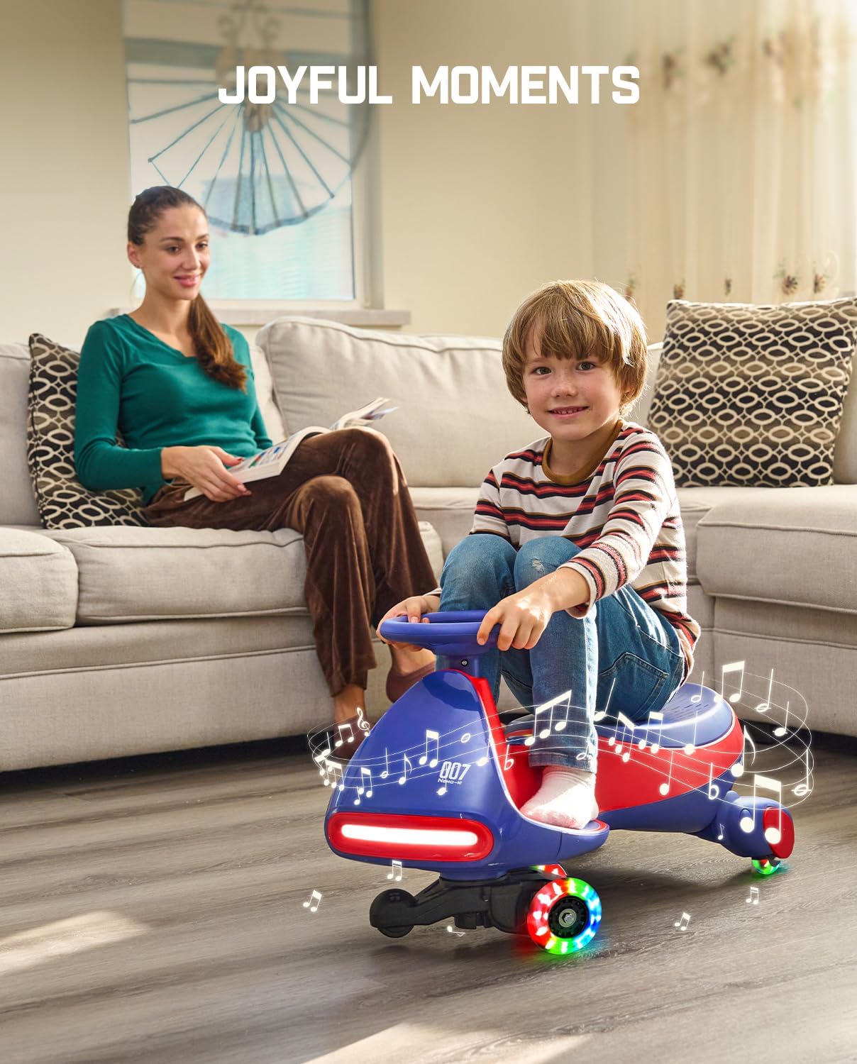 FanttikRide N7 Pro Electric Wiggle Car with Pedal