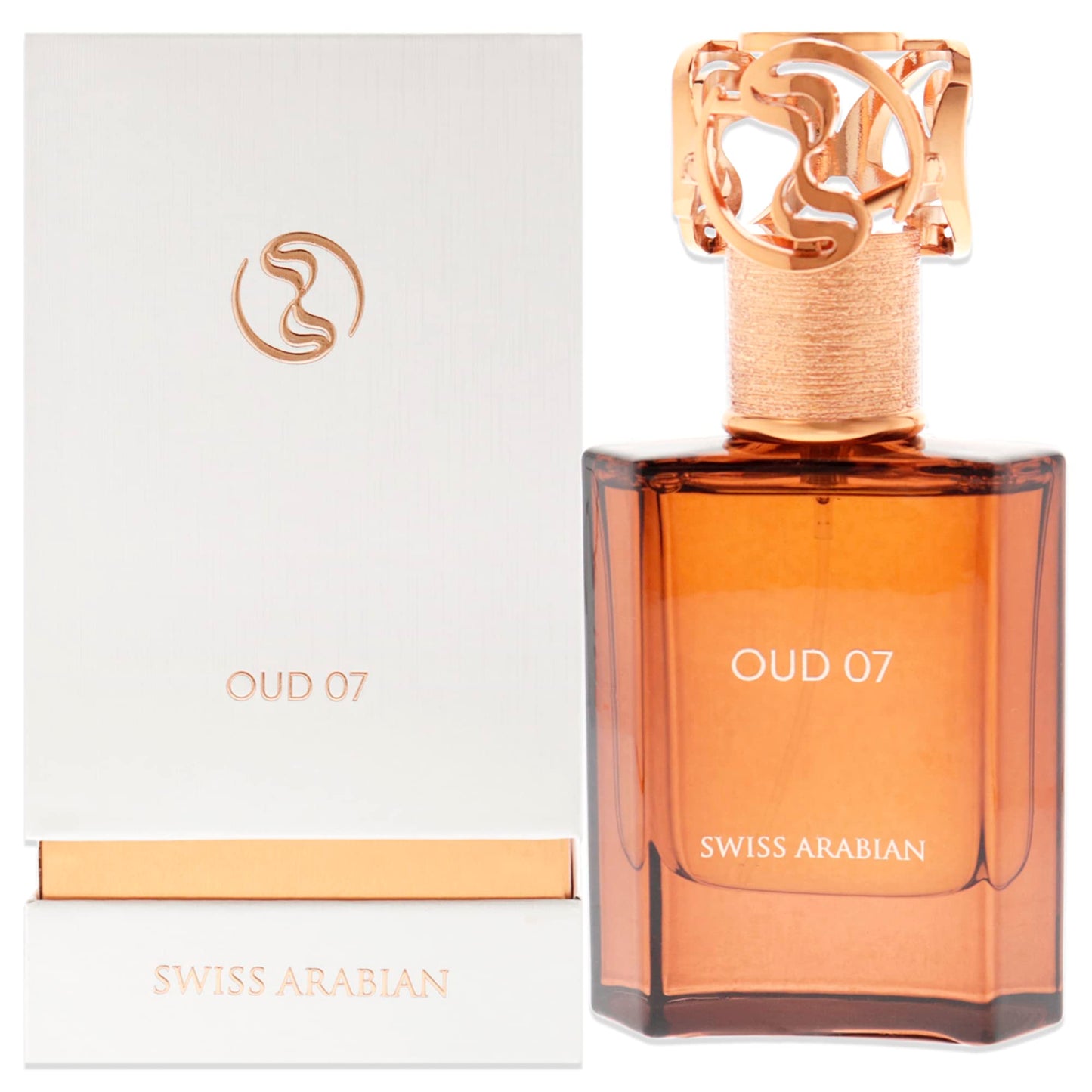 Swiss Arabian Oud 07 - Luxury Products From Dubai - Long Lasting, Addictive Personal EDP Spray Fragrance - Seductive Signature Aroma - 1.7 Oz - Medaid International
