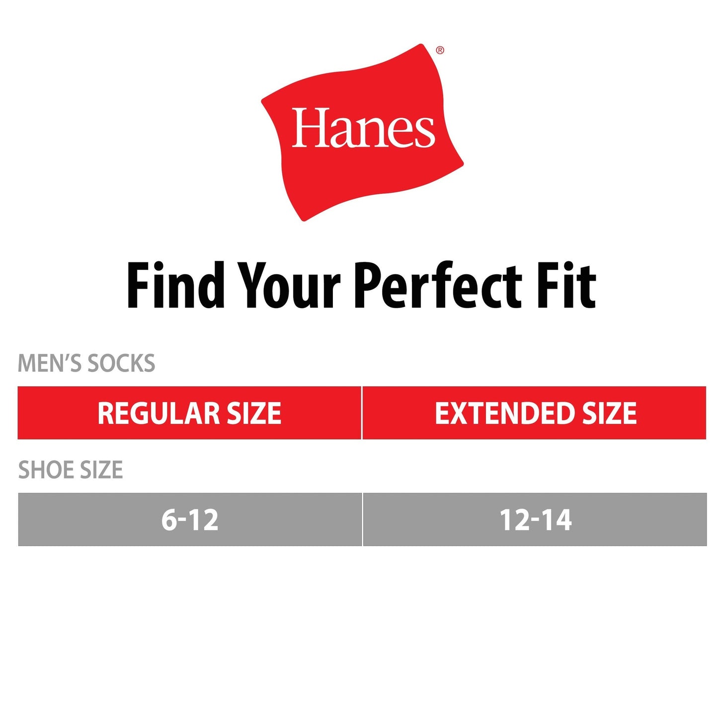 Hanes mens Hanes Men's Performance Ankle Socks, 6-pair Pack casual socks, White, 6 12 US - Medaid International