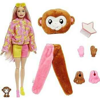 Cutie Reveal Jungle Friends Series,  Monkey - Medaid International