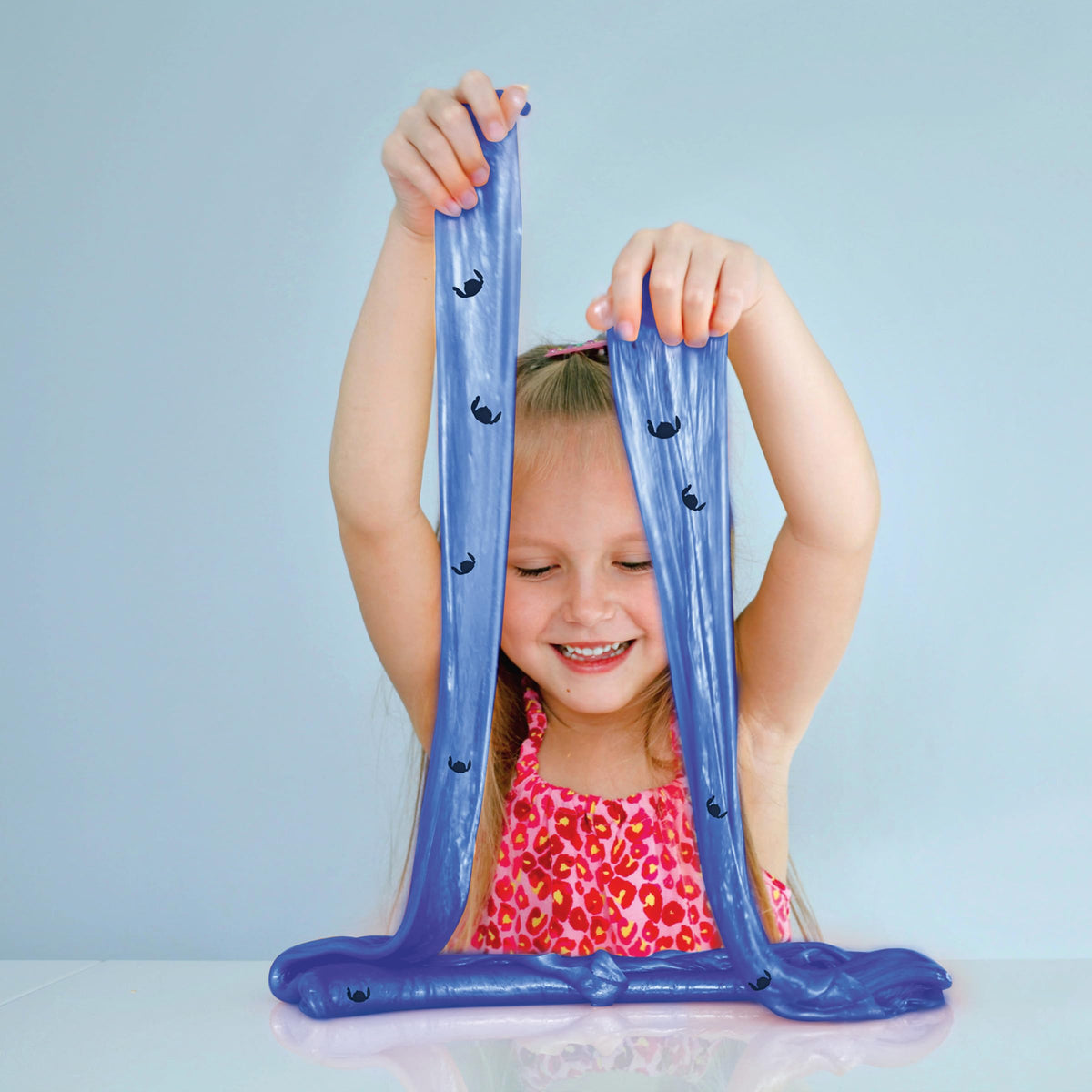 Lexibook, Disney Stitch, Stretchable Slime Stitch, Lilo & Stitch, Blue, SLIM01D