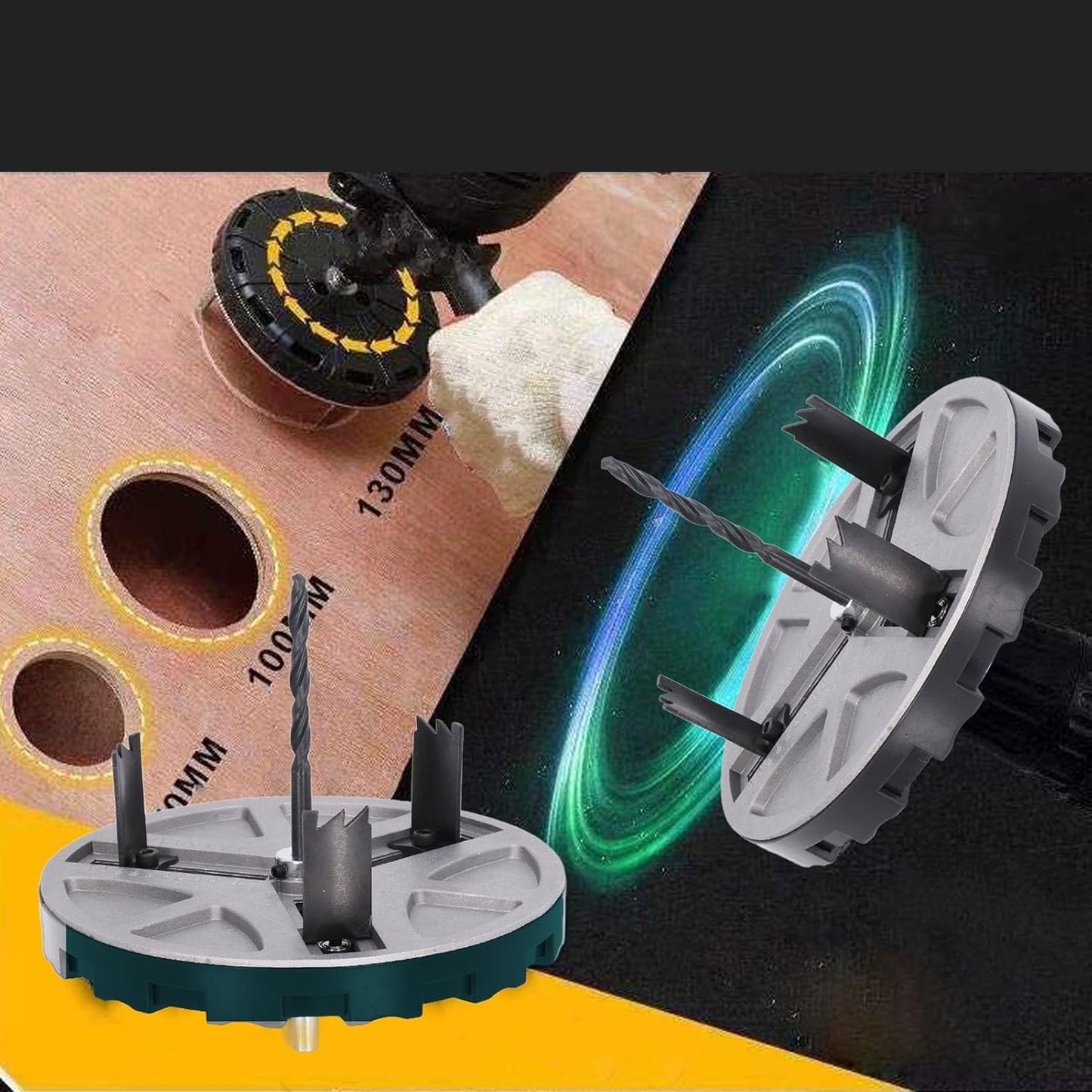 Adjustable Round Hole Cutter – Multi-Purpose Punching Saw