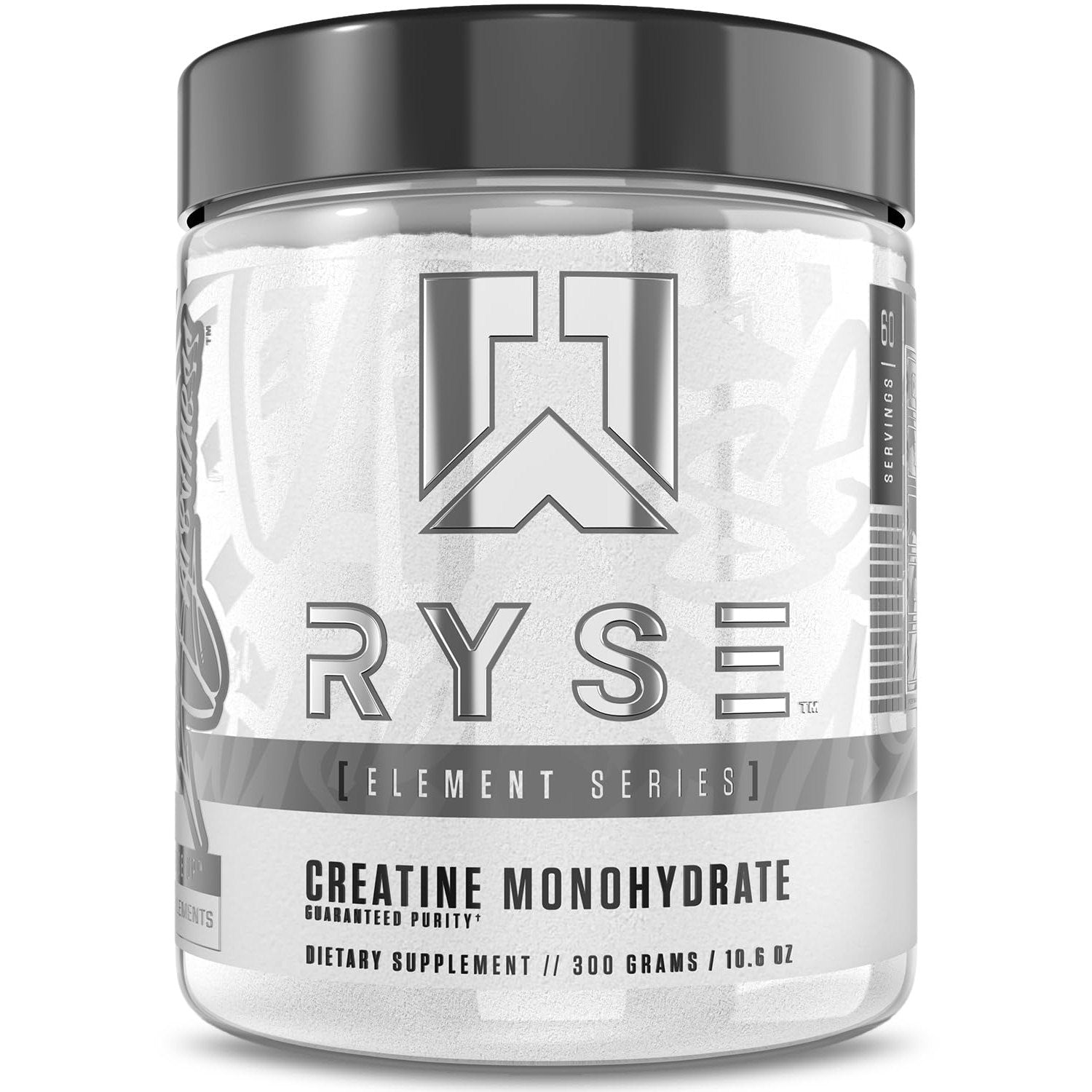 RYSE Creatine Monohydrate Powder - Unflavored - Supports Men & Women Lean Muscle Growth, Strength, Power, and Endurance - Helps Reduce Fatigue and Improve Workout Recovery - 60 Servings - Medaid International