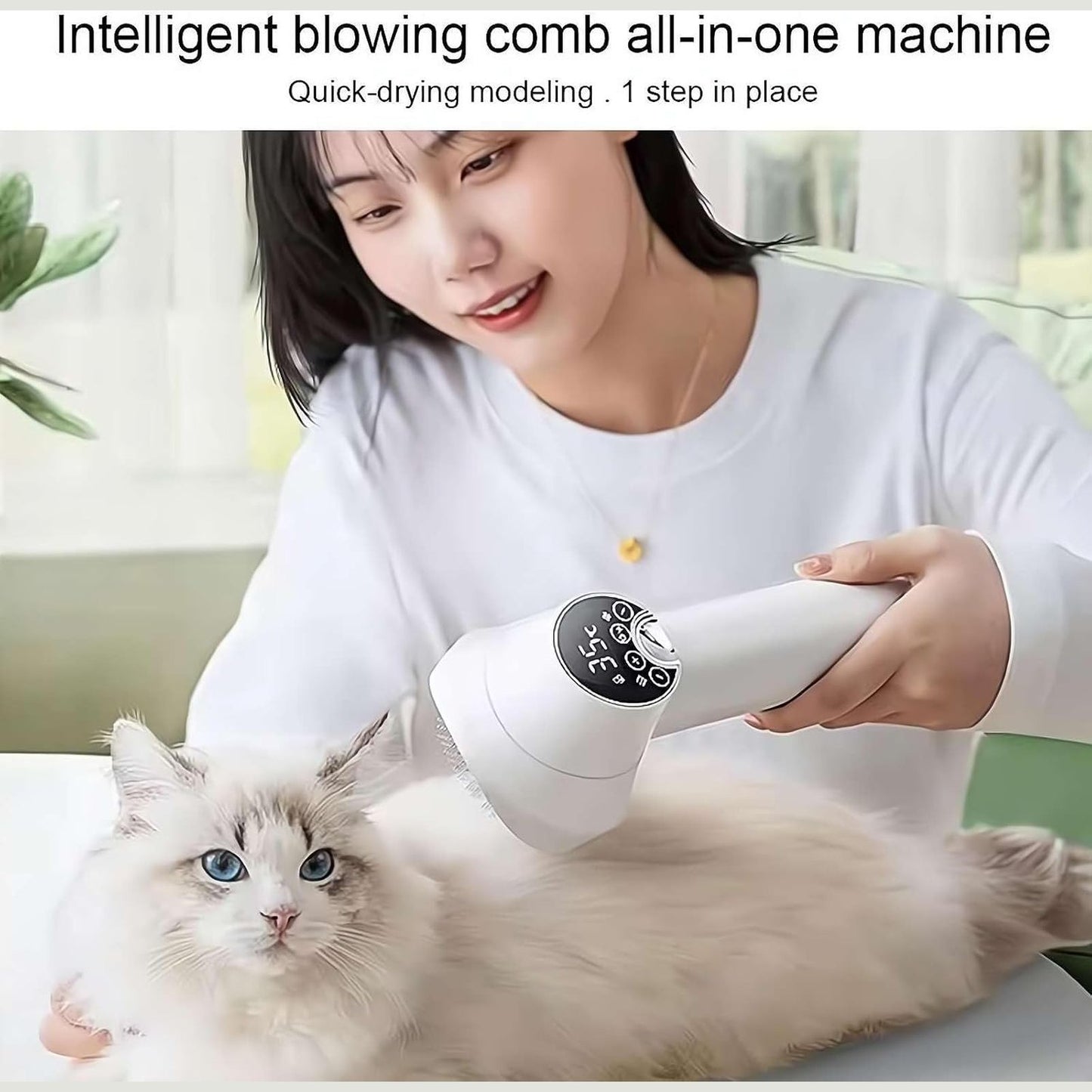 Smart Pet Blow & Comb Silent Hair Dryer