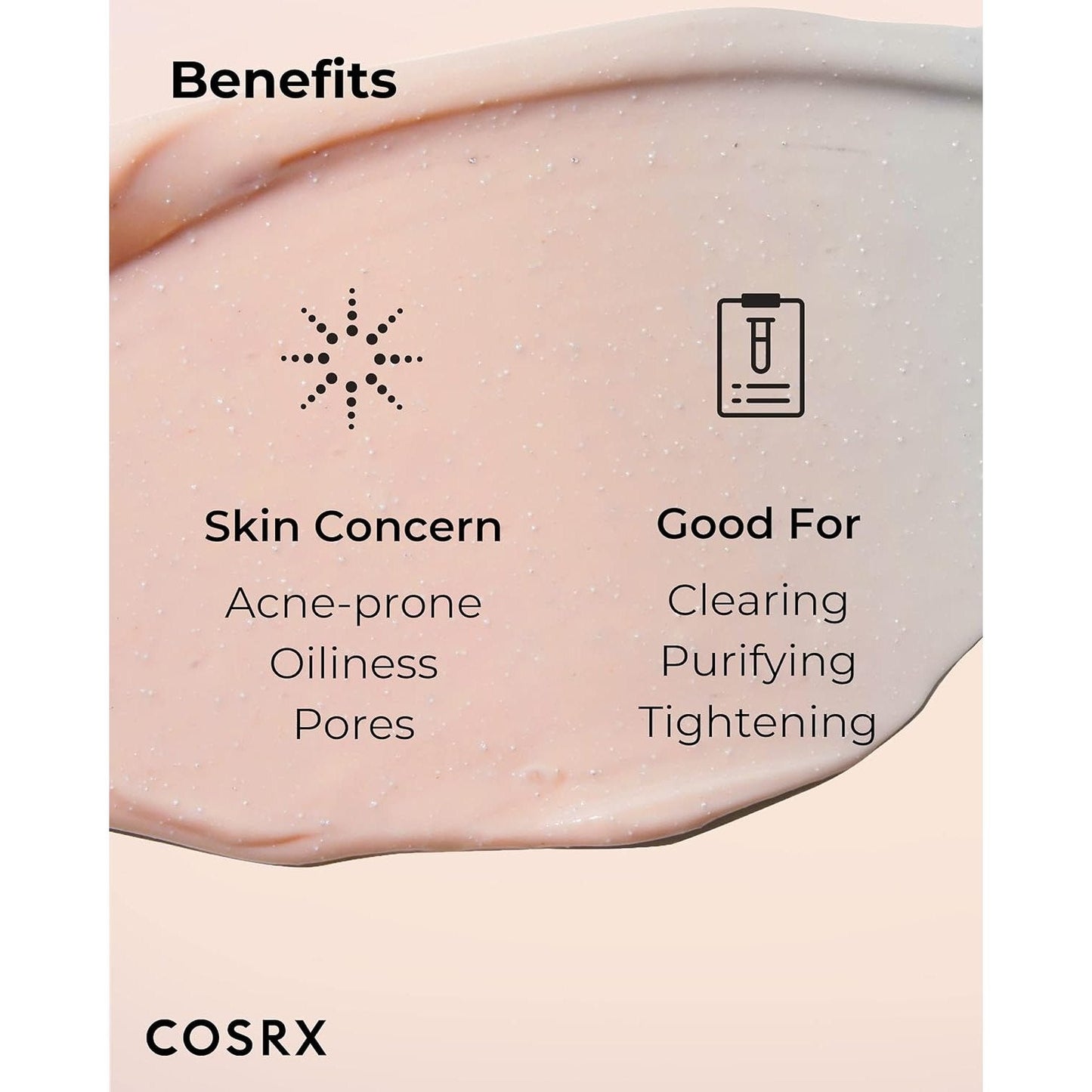 cosrx-poreless-clarifying-charcoal-mask-pink-110-g - Medaid International
