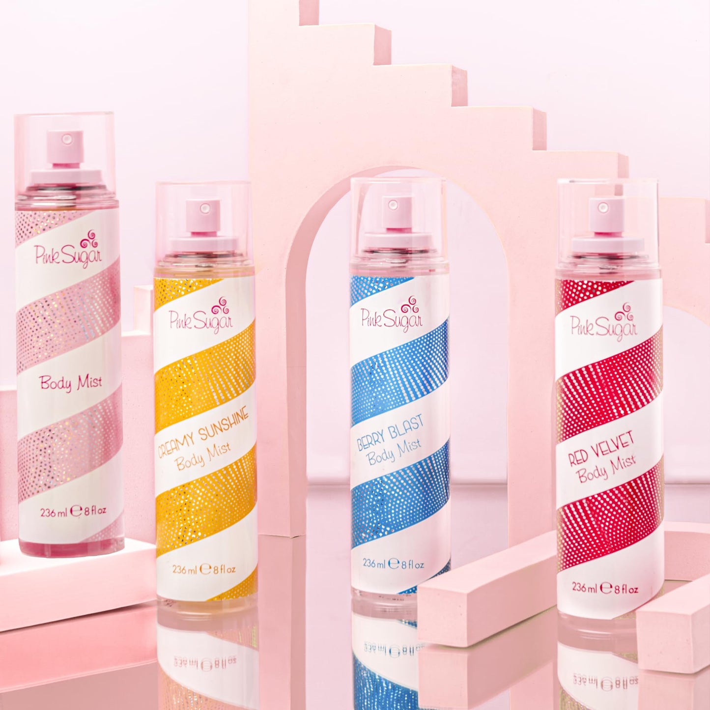 Pink Sugar Body Mist for Women, Perfume and Body Spray, 8 Fl. Oz. - Medaid International