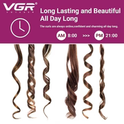 VGR V597, Professional Wavy Hair 5 Barrels Curling Iron