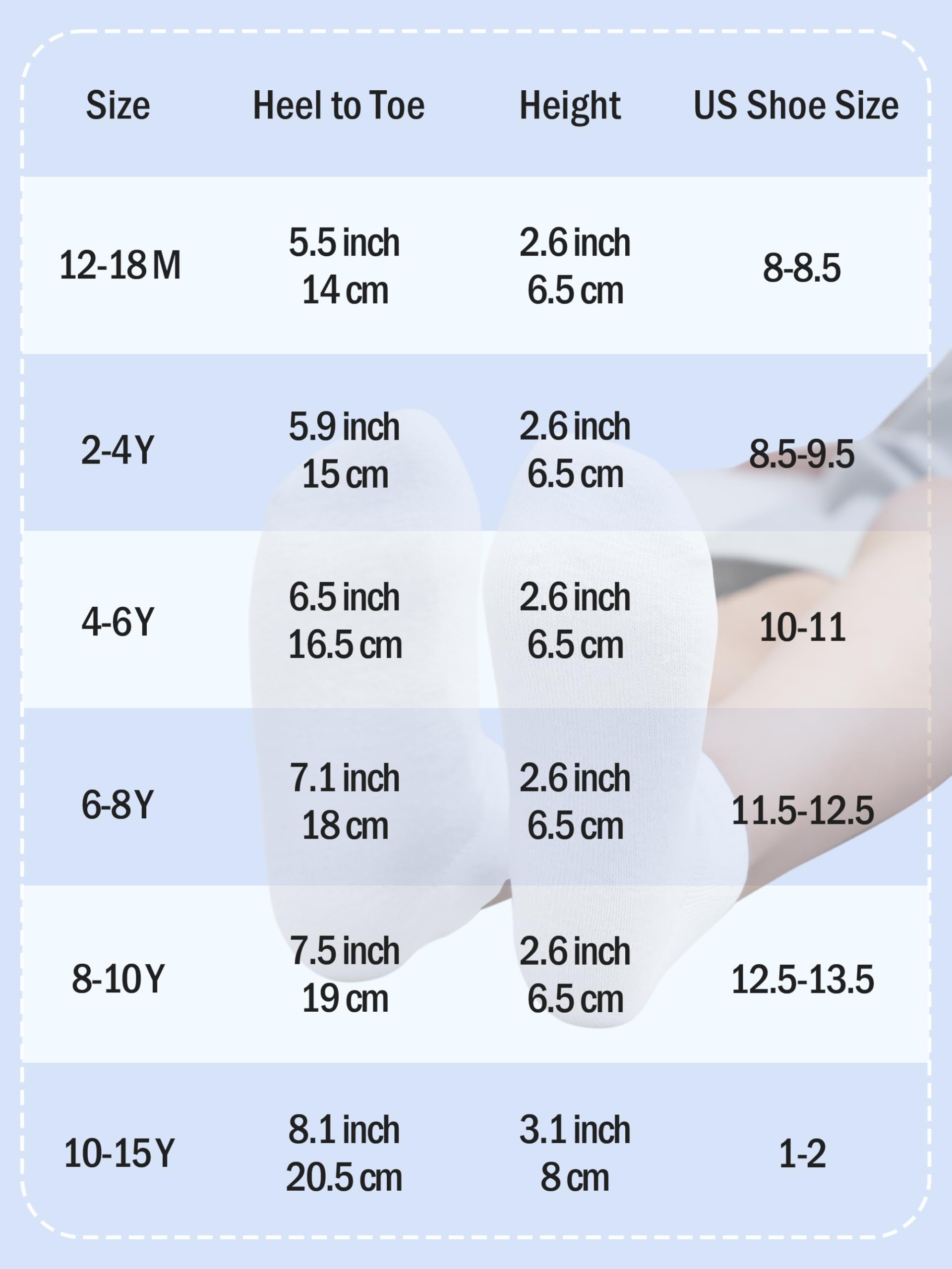 Cooraby 15 Pack Kids' Half Cushion Low Cut Athletic Ankle Socks Boys Girls Ankle Socks (2-4 Years, White) - Medaid International