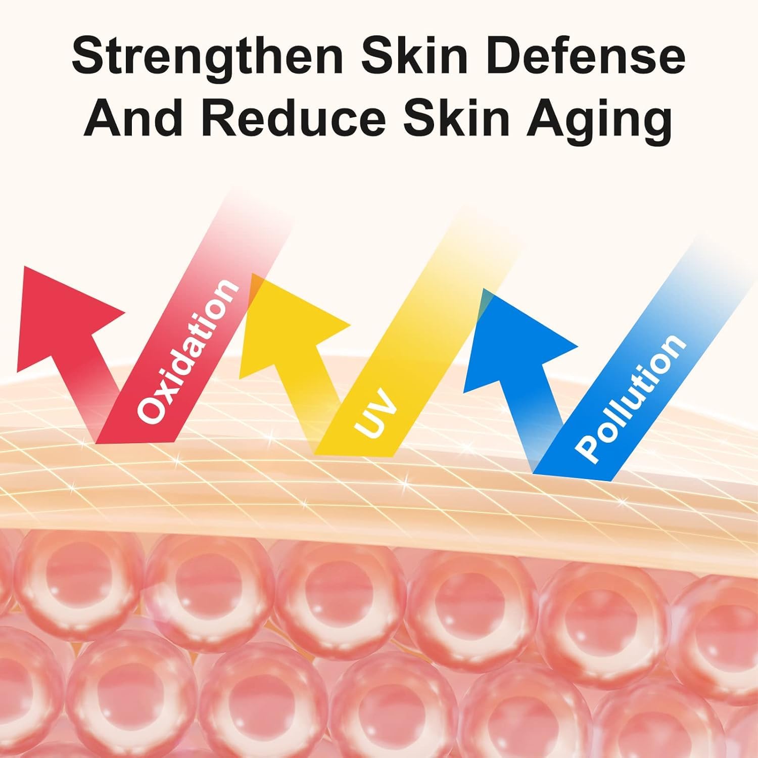 Premium 20% Vitamin C Serum For Face with Hyaluronic Acid, Retinol & Amino Acids - Boost Skin Collagen,Hydrate & Plump Skin, Anti Aging & Wrinkle Facial Serum (4 Fl Oz (Pack of 1)) - Medaid International