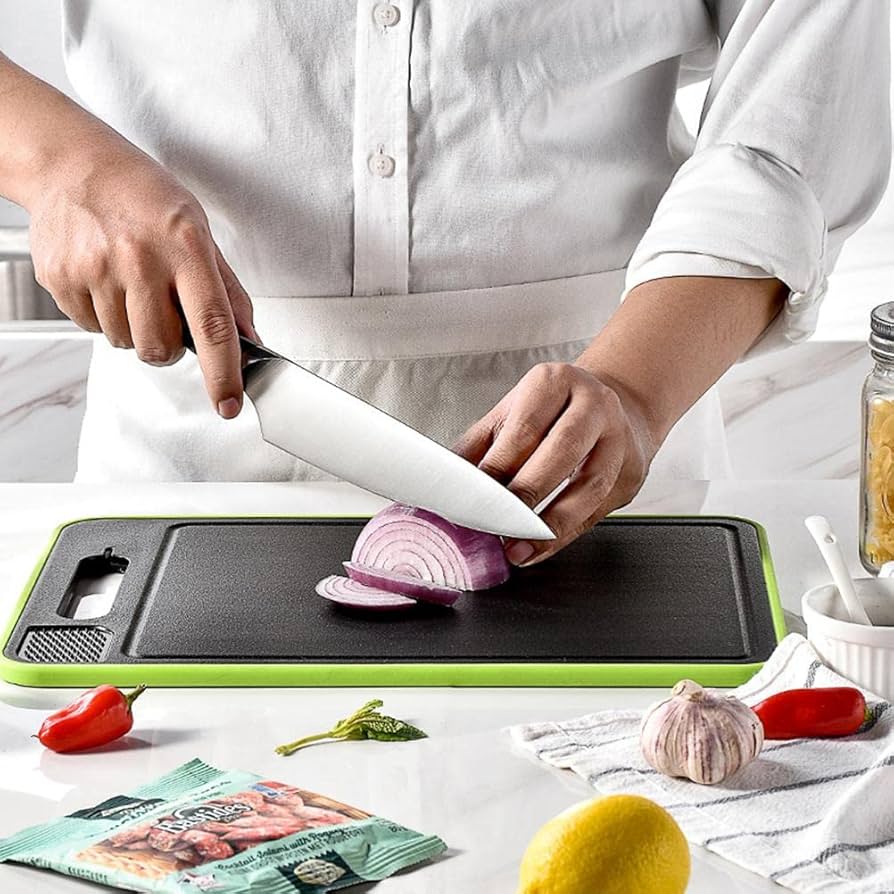 4 in 1 Defrosting Cutting Board لوح تقطيع 4 في 1 لإزالة الجليد