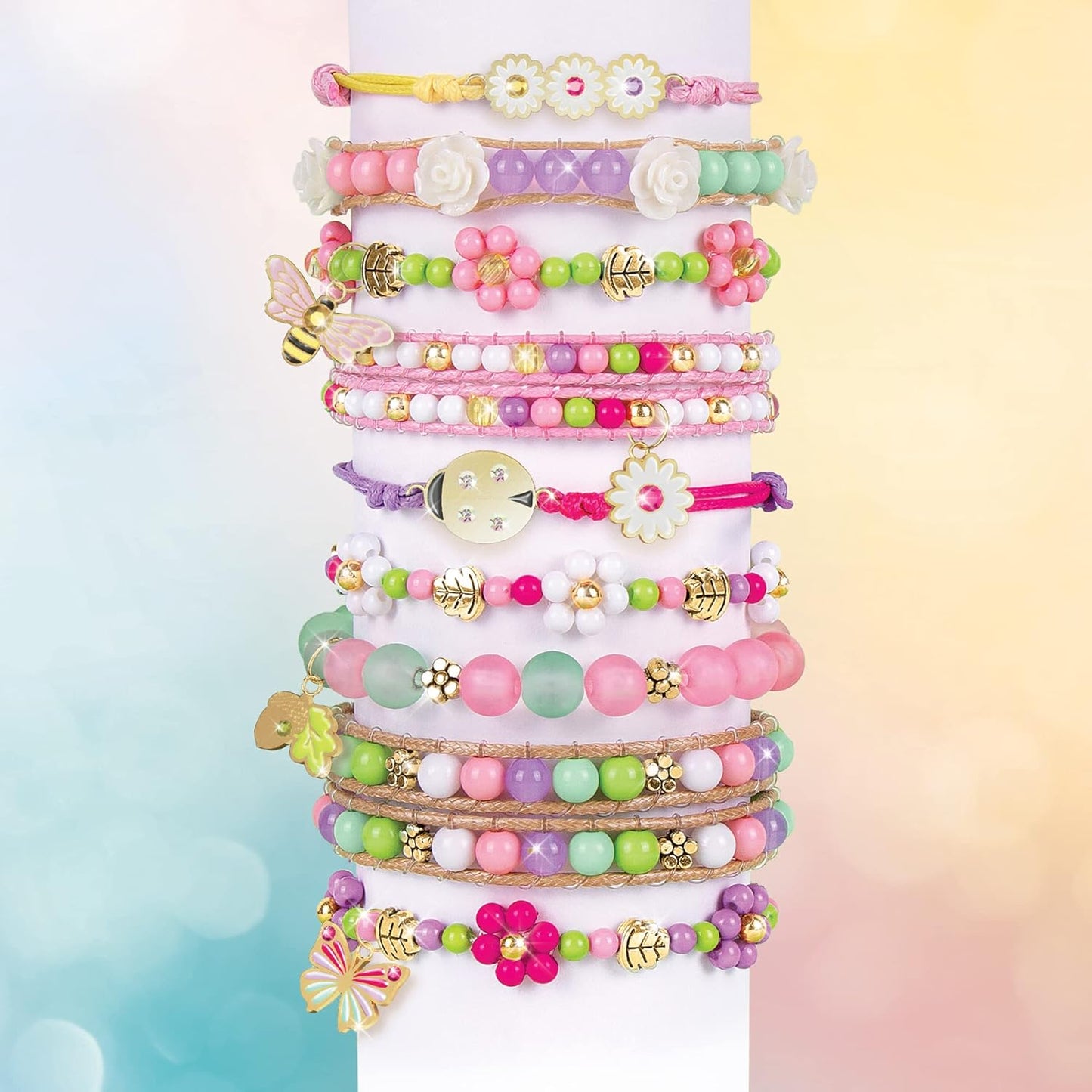 Crystal Dreams Nature Song - Create 9 Unique Charm Bracelets - Medaid International