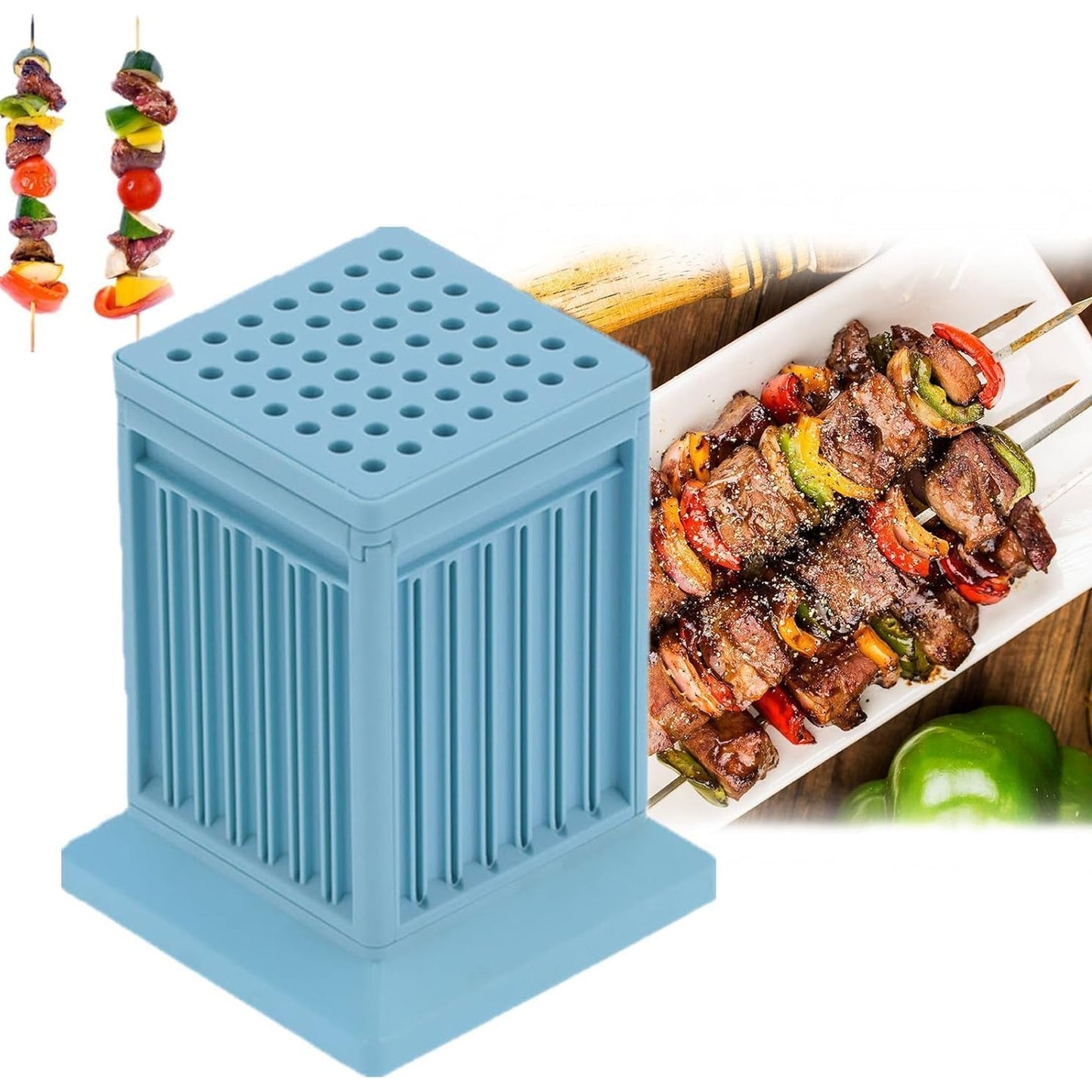 49 Holes Meat Skewers Machine for Kebab Beef Grilling BBQ Cooking Accessories BBQ