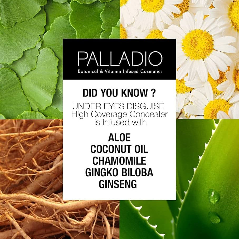 Palladio full coverage concealer with aloe & chamomille - Medaid International