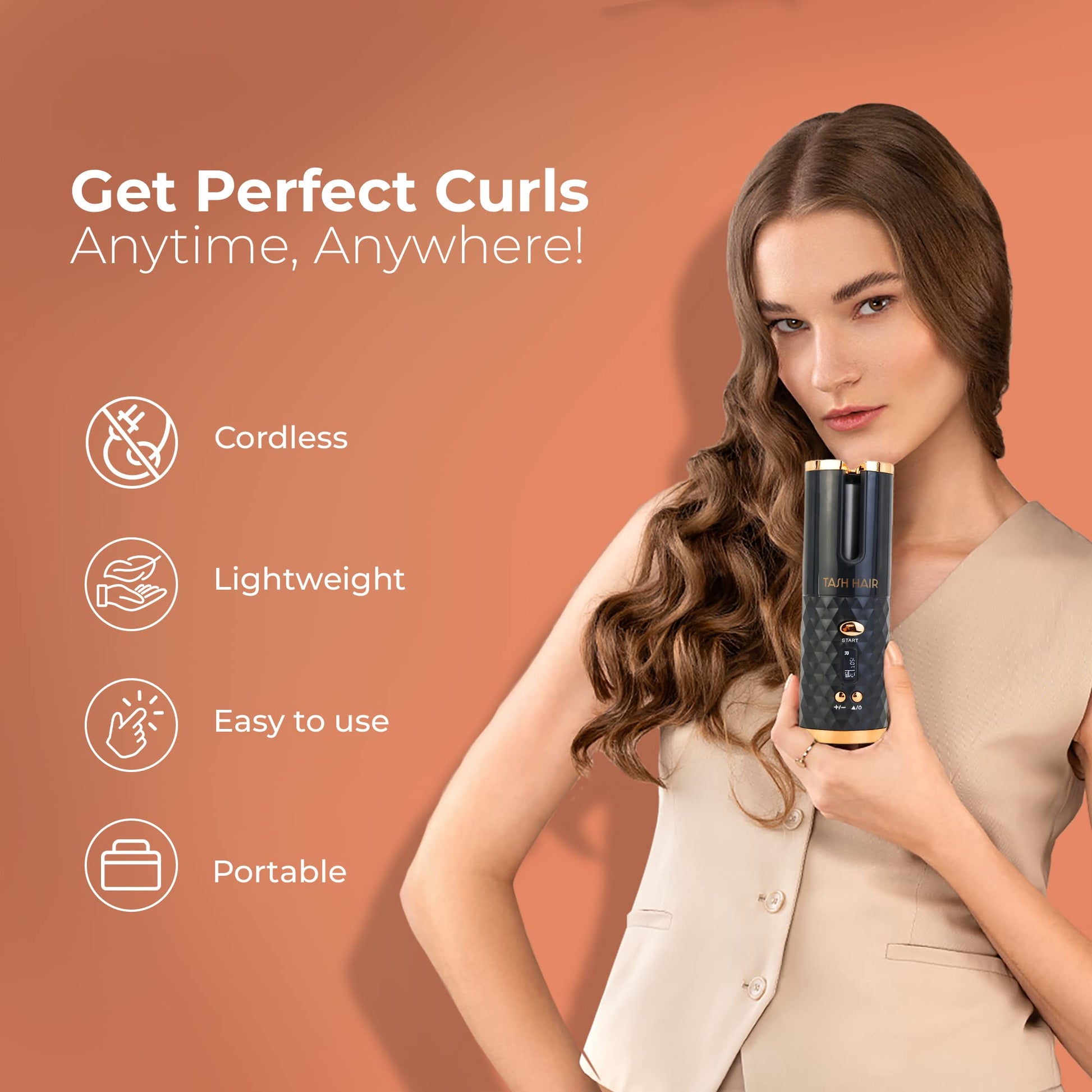 Hair Curler - Rechargeable - Medaid International