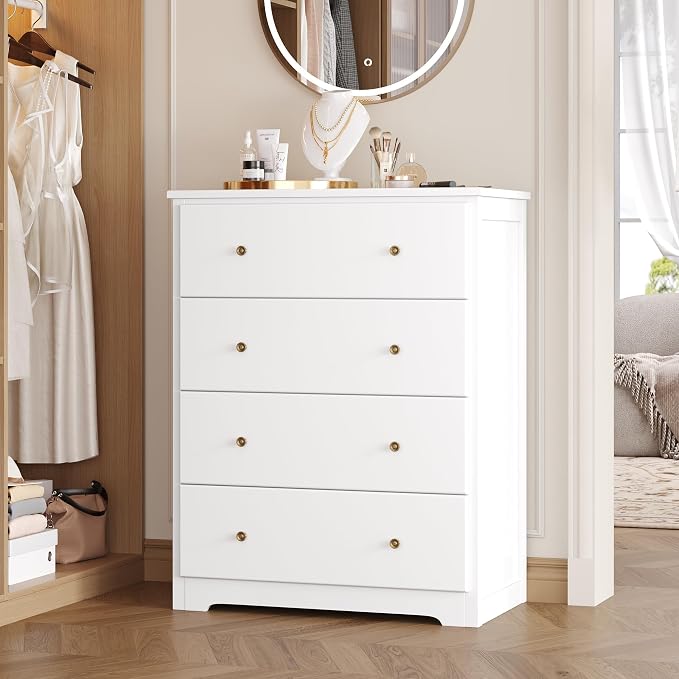 Modern 4 Tier Drawer Chest