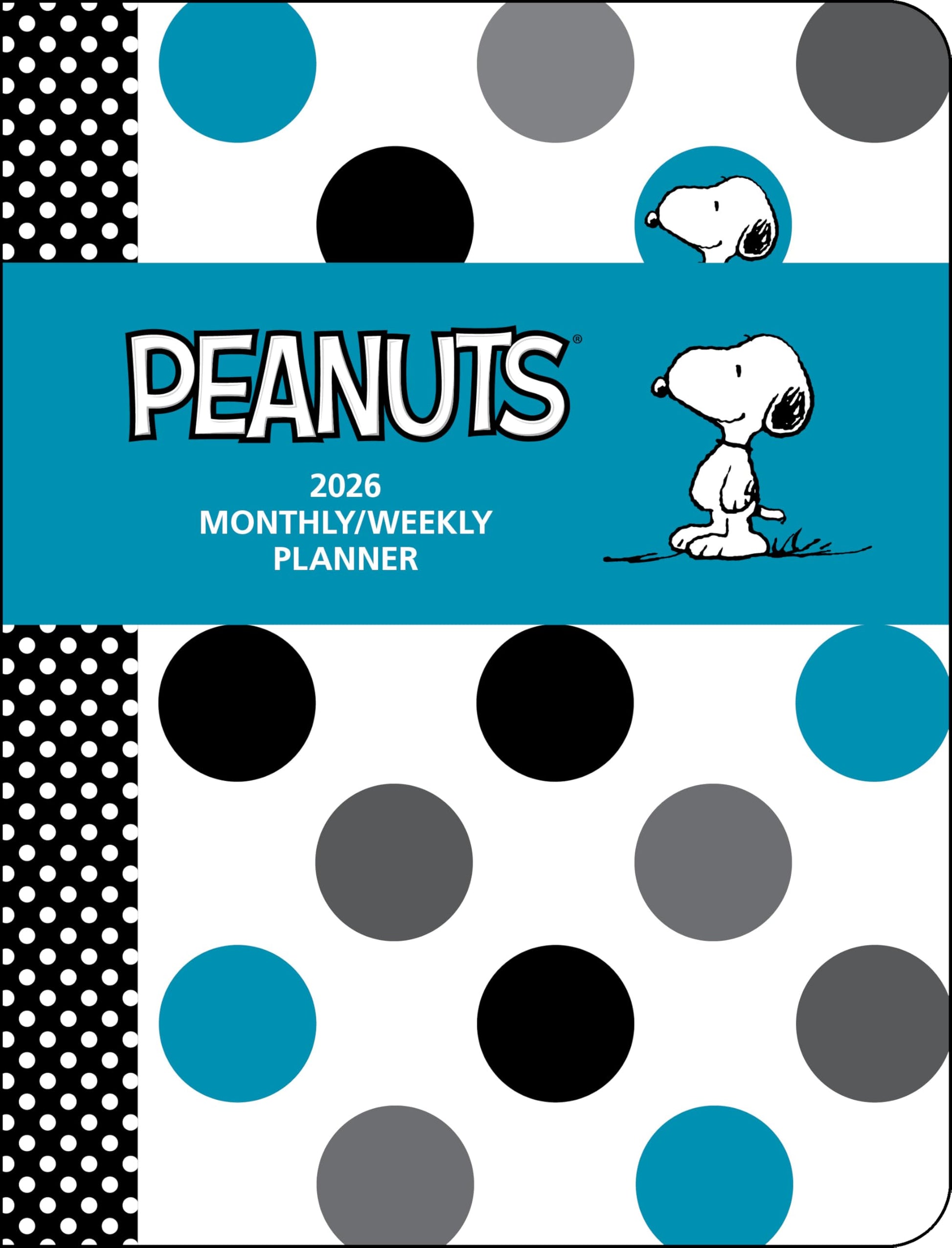Peanuts® 12-Month 2026 Monthly/Weekly Planner Calendar - Medaid International