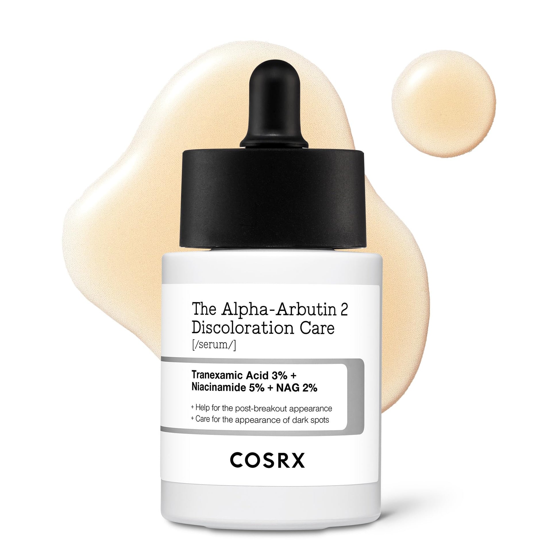 COSRX 2% Alpha Arbutin Discoloration Care Face Serum with Niacinamide, Glutathione & Tranexamic Acid, 1.7 fl oz – Serum for Face, Korean Skin Care - Medaid International