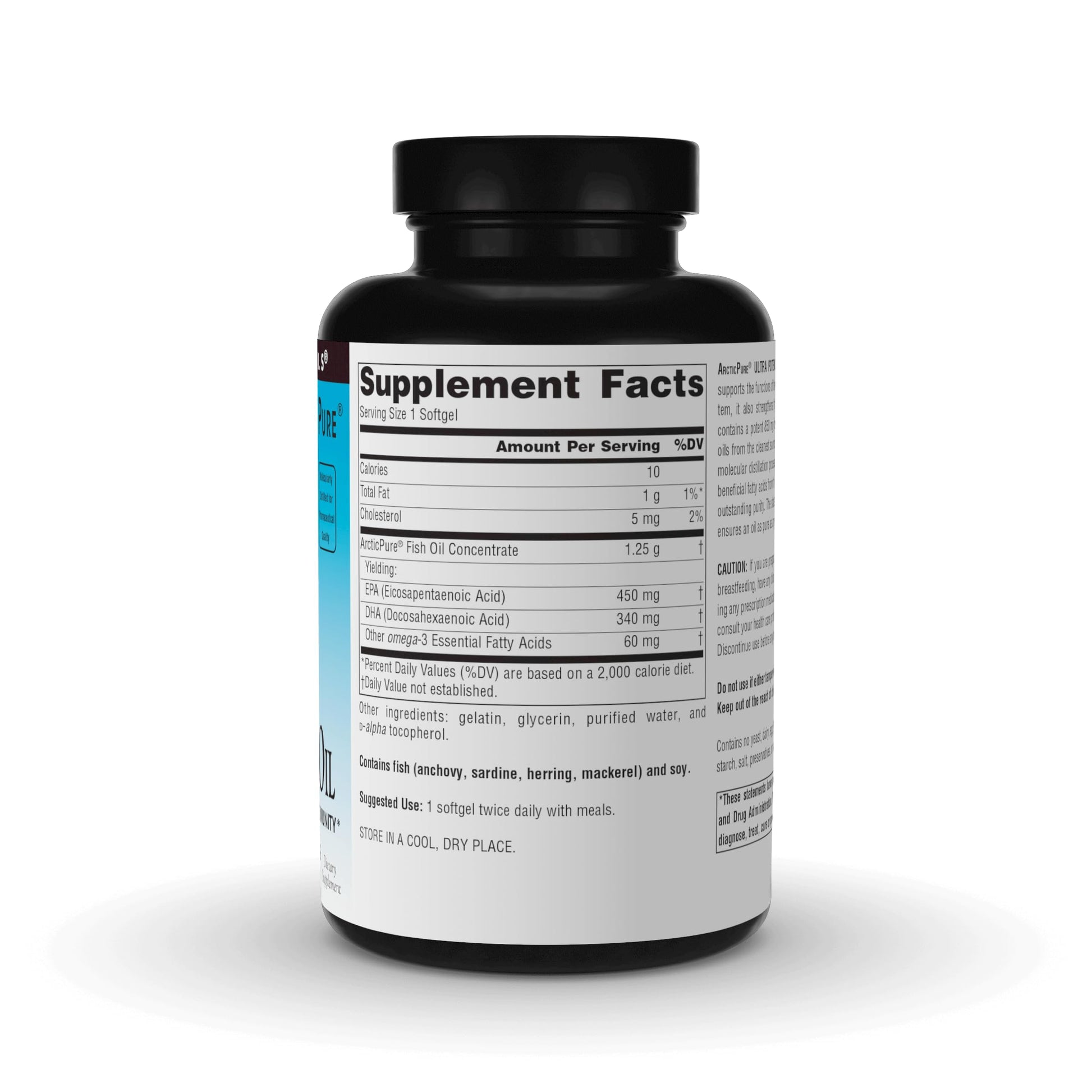 Source Naturals ArcticPure Ultra Potency 850 mg Omega-3 Fish Oil - 120 Softgels - Medaid International