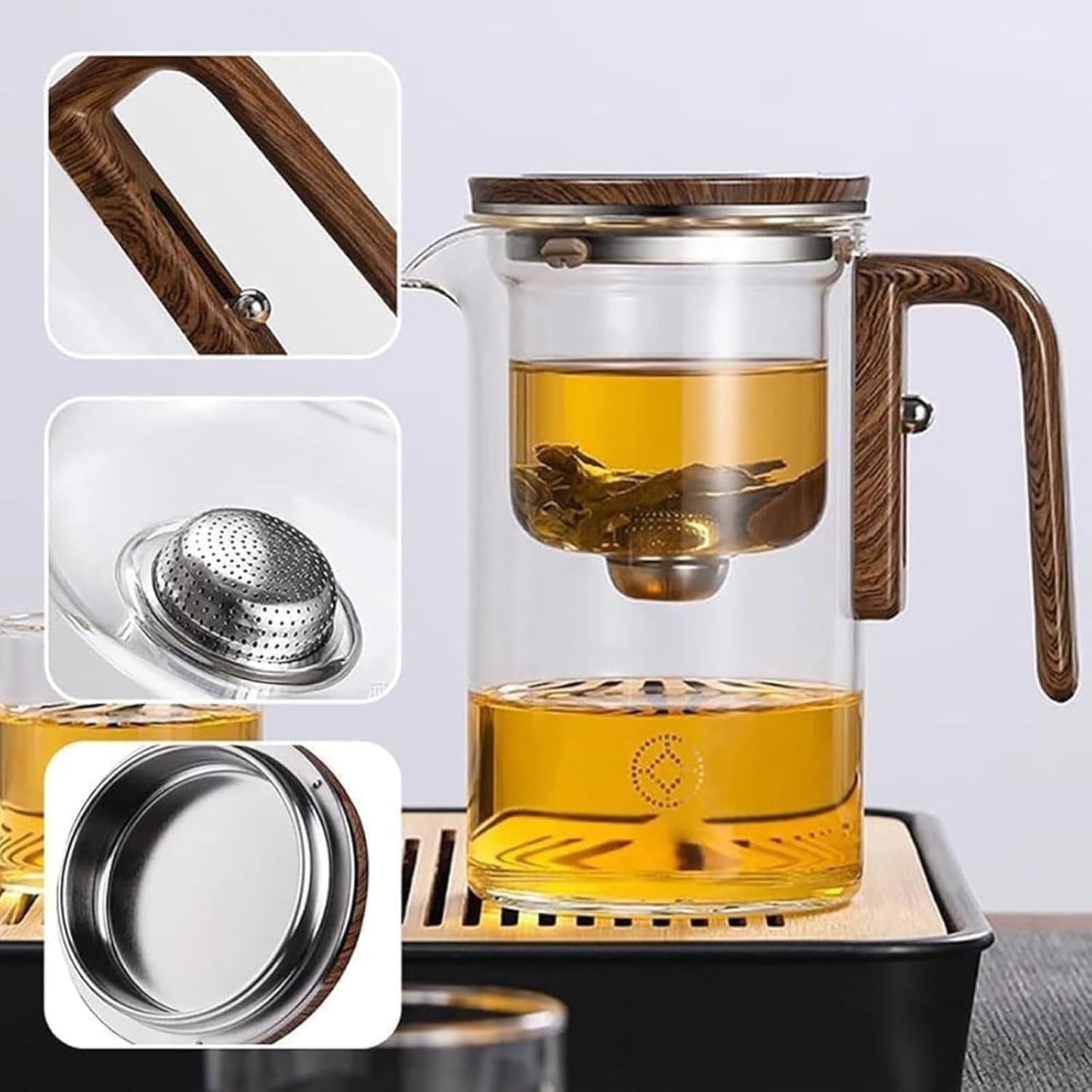 Magnetic Magic Teapot Glass