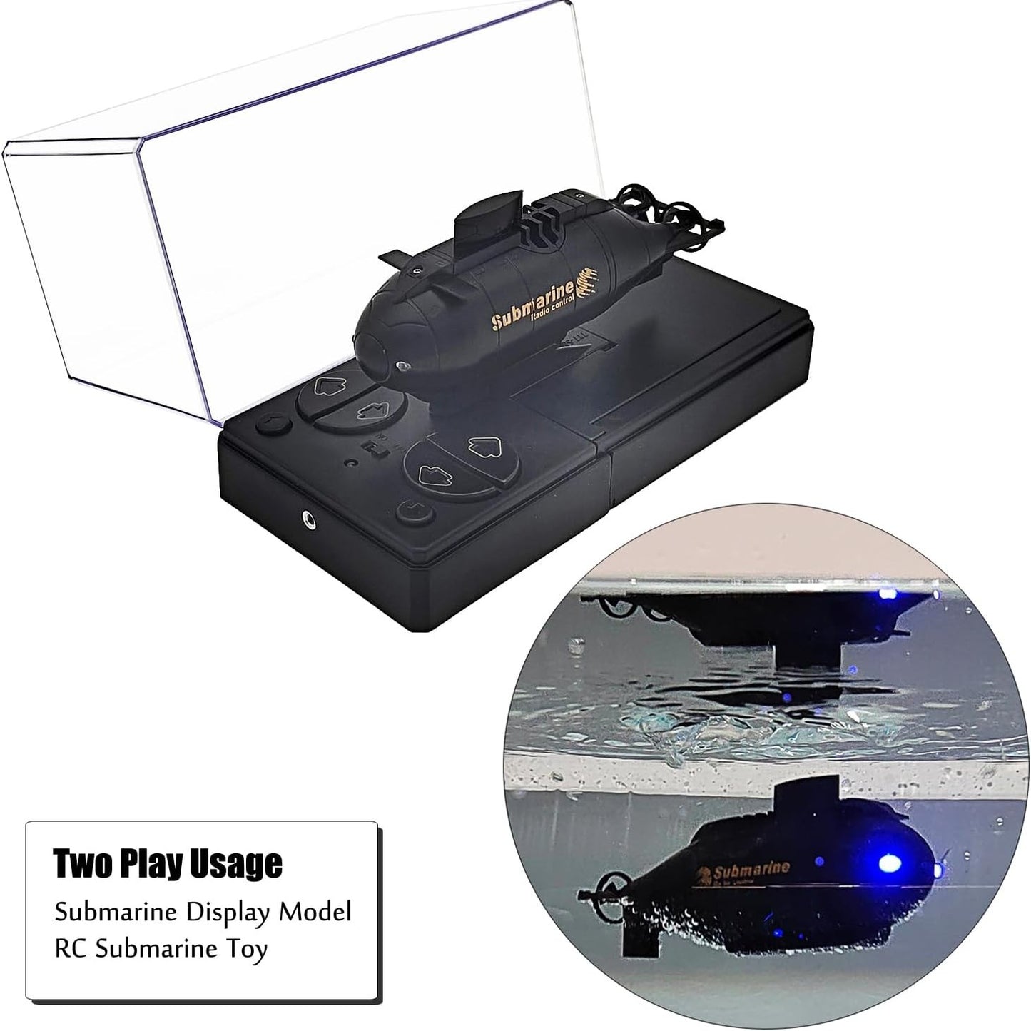 (Net) Mini Nuclear Submarine Toy with Remote Control