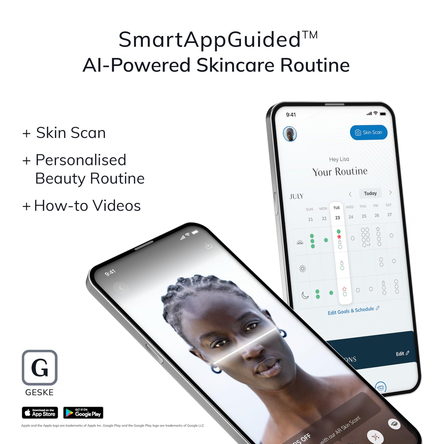 GESKE SmartAppGuided™ MicroDermabrasion Blackhead Remover | 7 in 1 | Blackhead Remover | Electric Pore Cleaner | Innovative Vacuum Cup | Beauty Tool | Skin Cleansing Device | Skincare Device - Medaid International