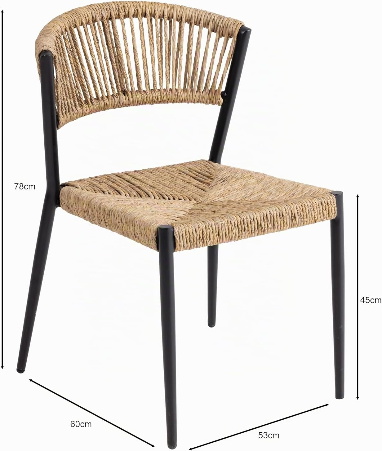 Set of 3 Outdoor Chairs