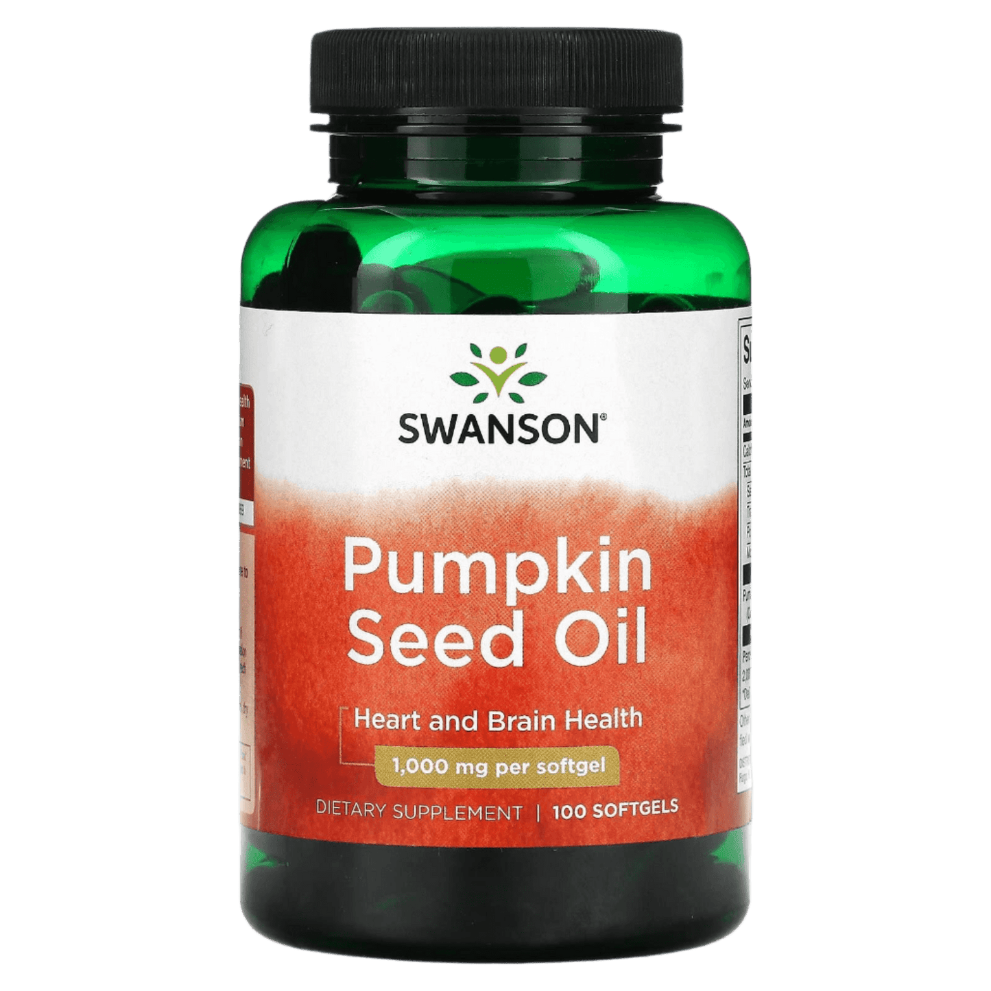 Swanson Pumpkin Seed Oil – 1000 mg | 100 Softgels