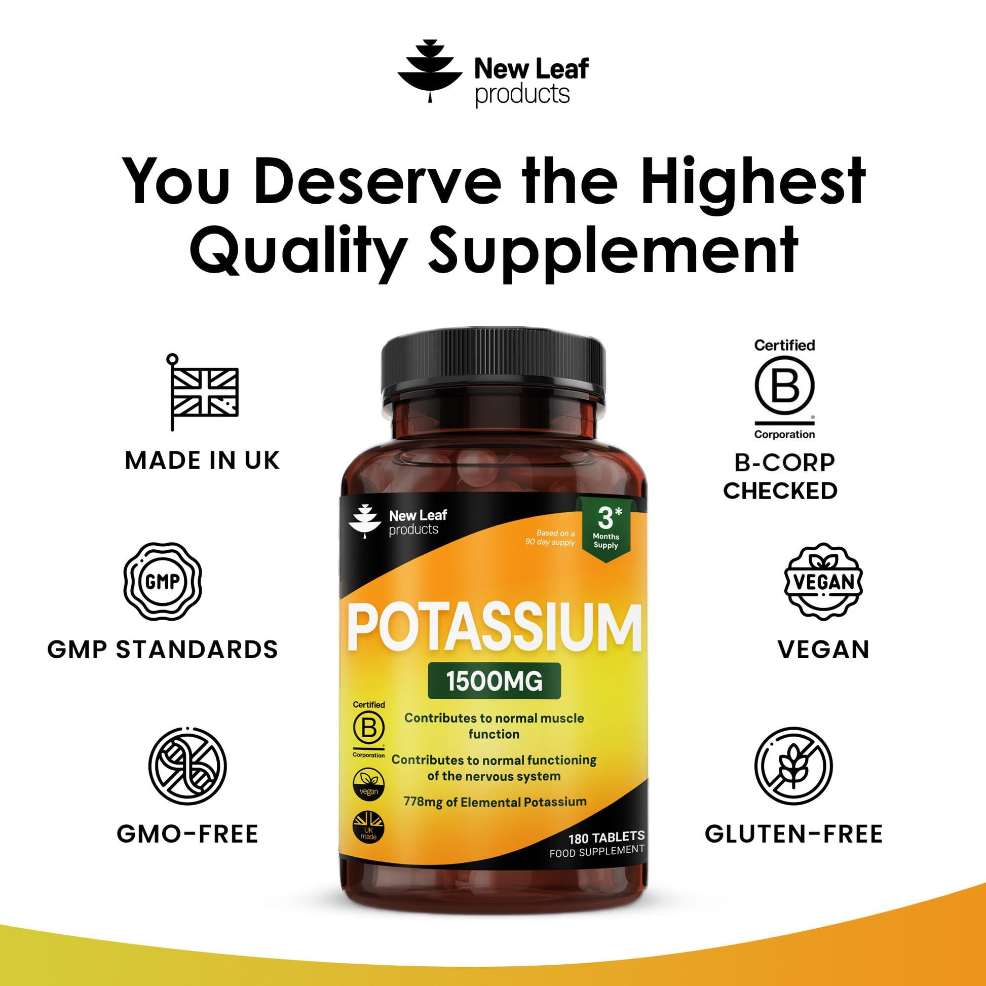 Potassium Tablets 1000mg - Medaid International