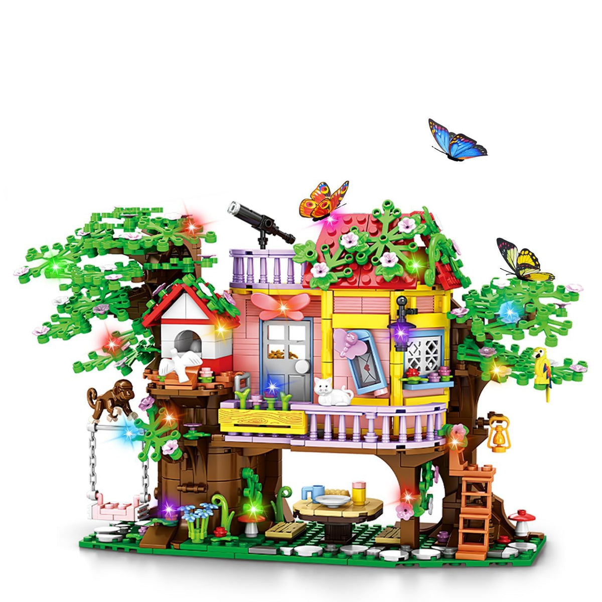 KASTWAVE Building Set, Dream Wedding Building Block, Girl Roleplay Set Toy for Kids, Adult STEM Blocks with Minifigure for Kids Age 7 8 9 10 11 and Adult Wedding Souvenir, 353 PCS