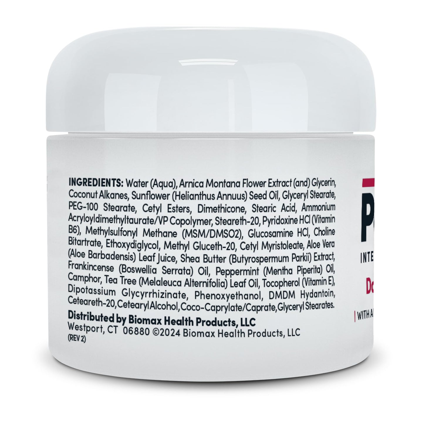 Penetrex Joint & Muscle Therapy - Soothing Muscle Rub for Back, Neck, Hands, Feet - Premium Whole Body Rub with Arnica, Vitamin B6 MSM & Boswellia - Non-Greasy 2oz Cream - Medaid International