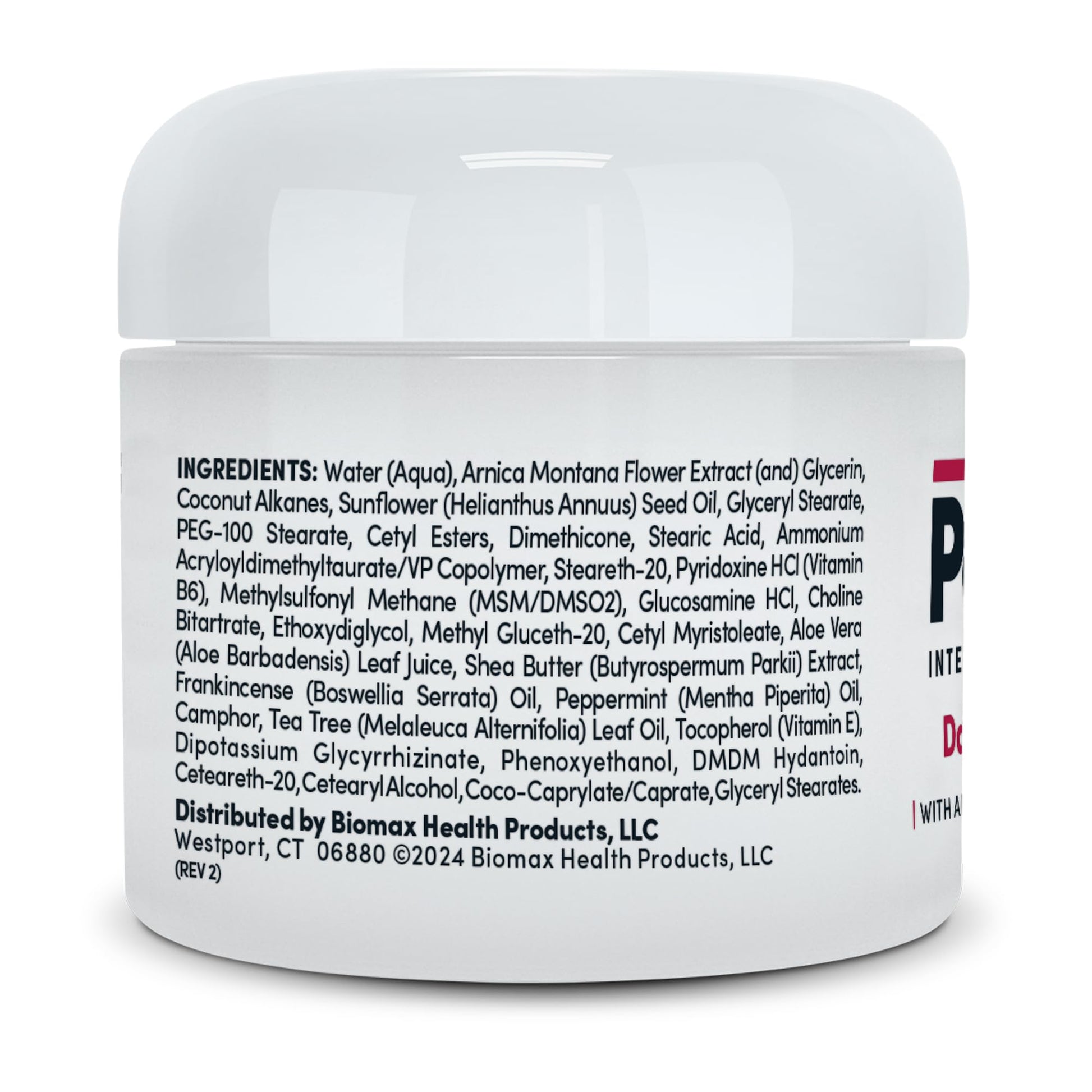 Penetrex Joint & Muscle Therapy - Soothing Muscle Rub for Back, Neck, Hands, Feet - Premium Whole Body Rub with Arnica, Vitamin B6 MSM & Boswellia - Non-Greasy 2oz Cream - Medaid International