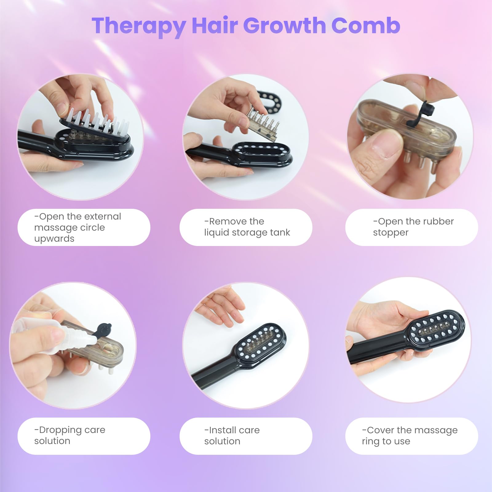 Laser Therapy Hair Growth Comb - Medaid International