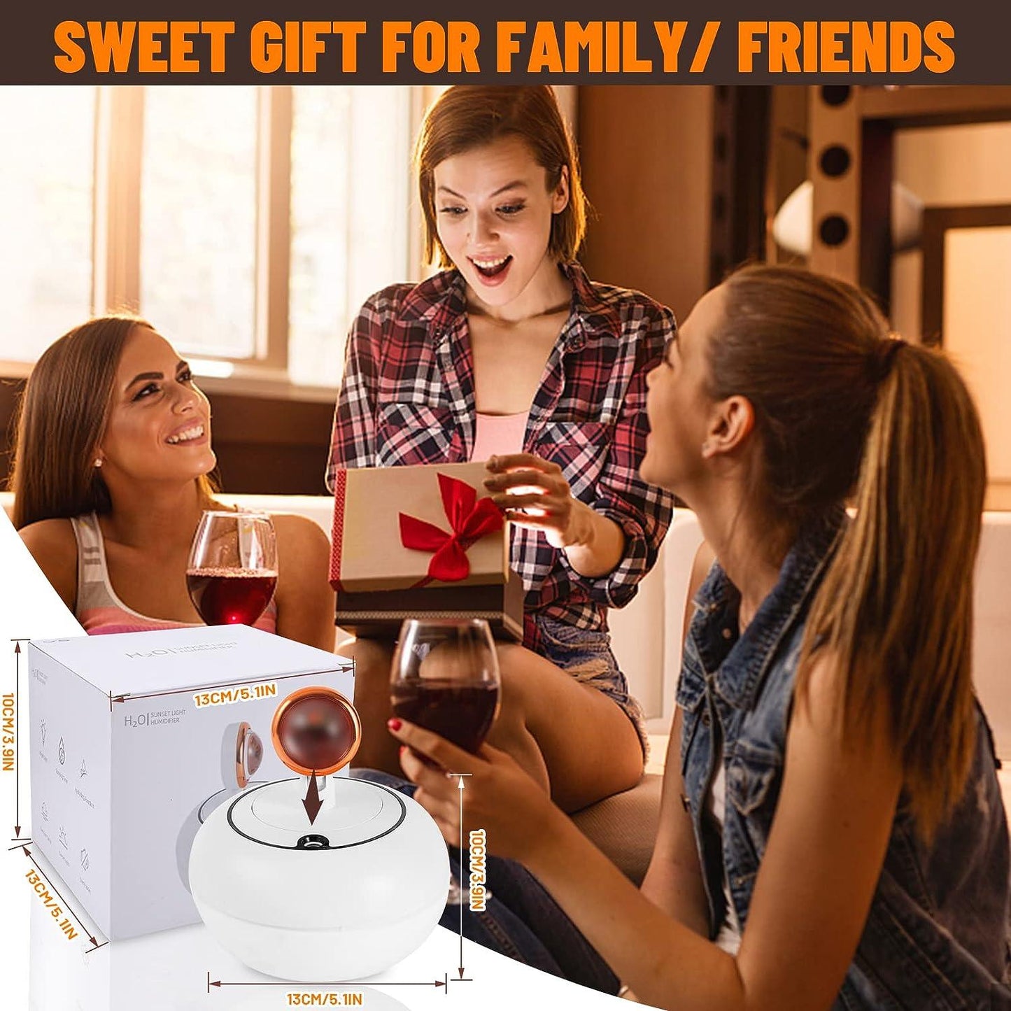Sunset Lamp Humidifier