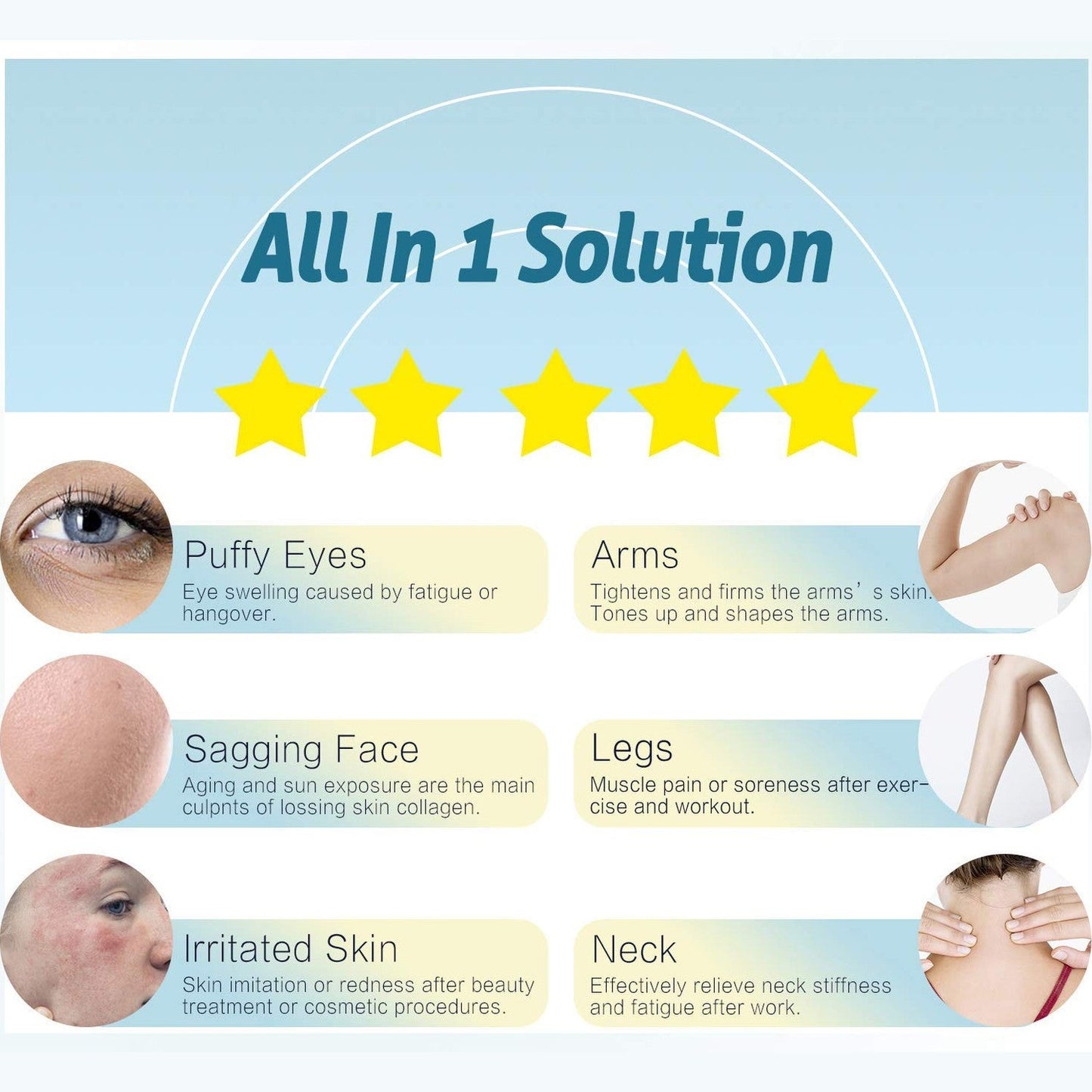 ESARORA Ice Roller for Face & Eye, Puffiness, Migraine, Pain Relief and Minor Injury, Skin Care Products - Medaid International