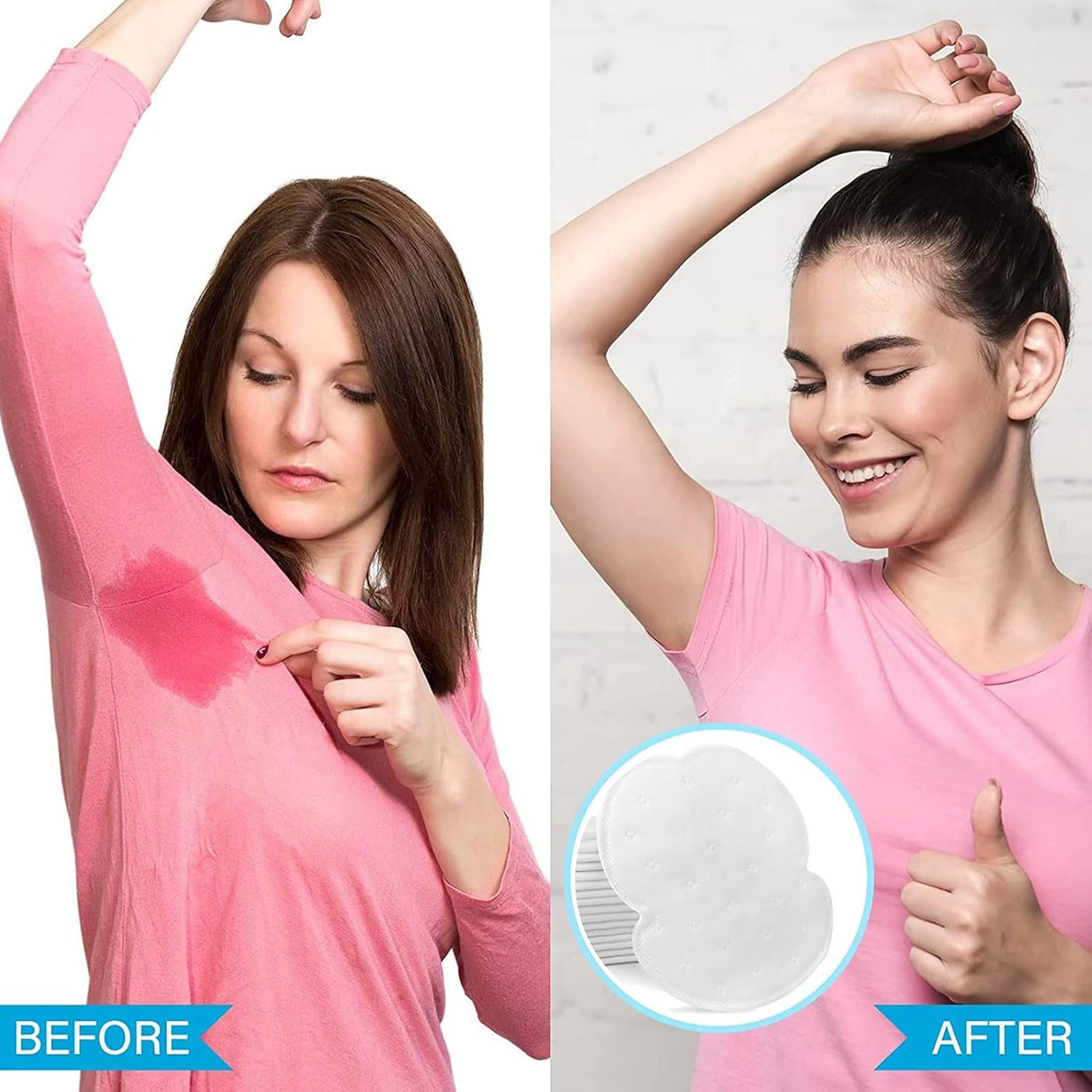 Underarm Sweat Protection Pads - Keeps you smelling & looking fresh all day
