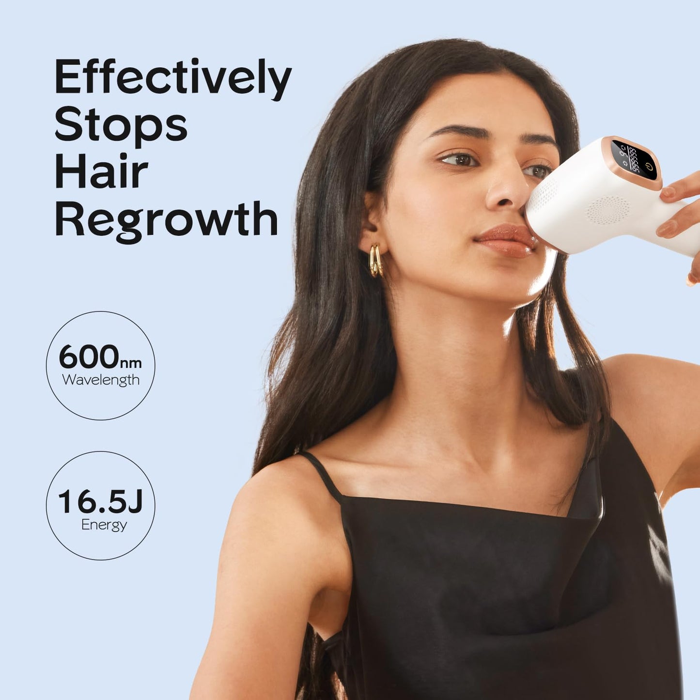 INNZA IPL Hair Removal with Ice Cooling Care Function for Women,Long-Lasting Results,999,999 Flashes Painless Hair Removal, Hair Removal Device for Armpits Legs Arms Bikini Line - Medaid International