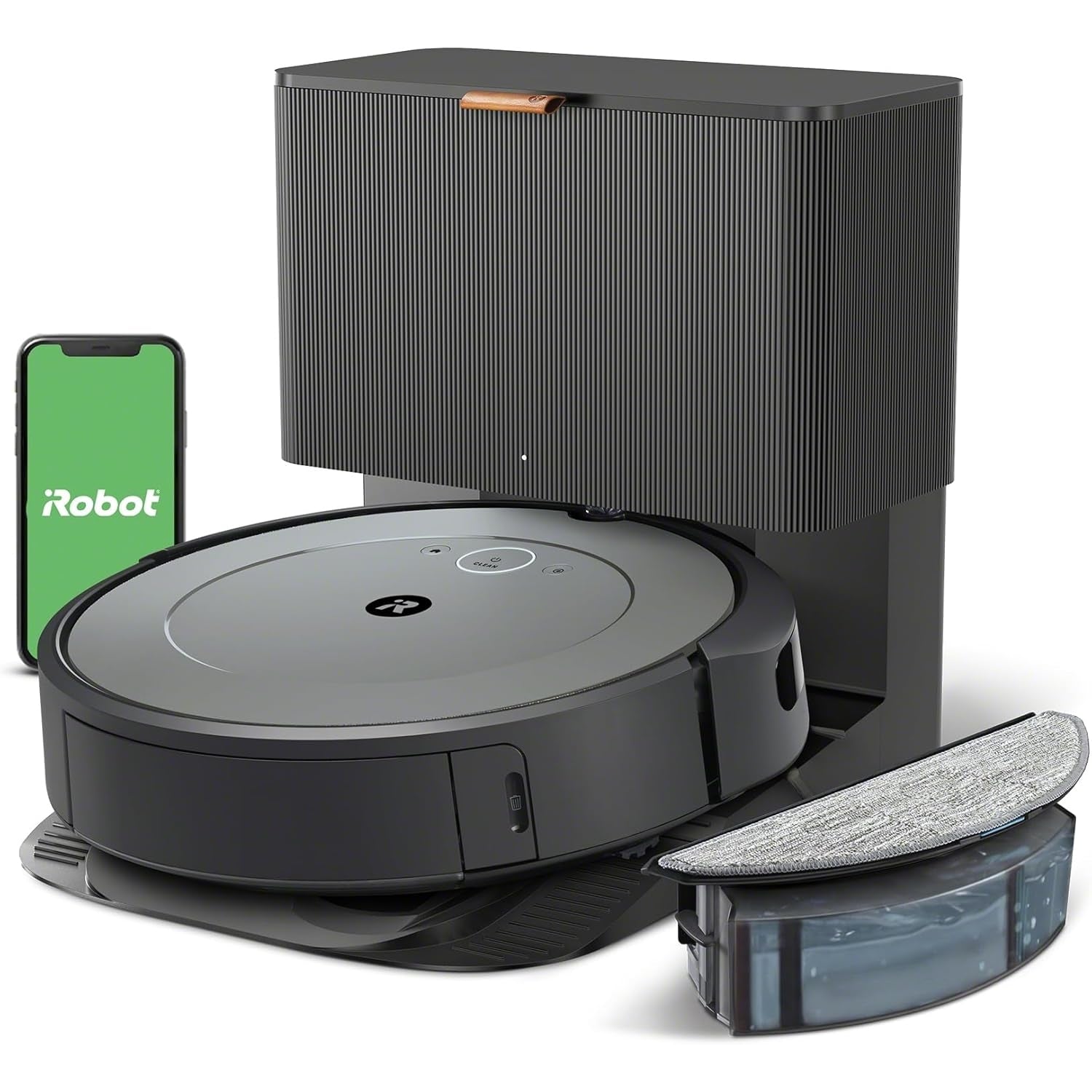 iRobot Roomba i3+ EVO (3554) Robot Vacuum - Self-Empty for Up to 60 Days, Clean by Room with Smart Mapping, Compatible with Alexa, Personalized Cleaning - Medaid International