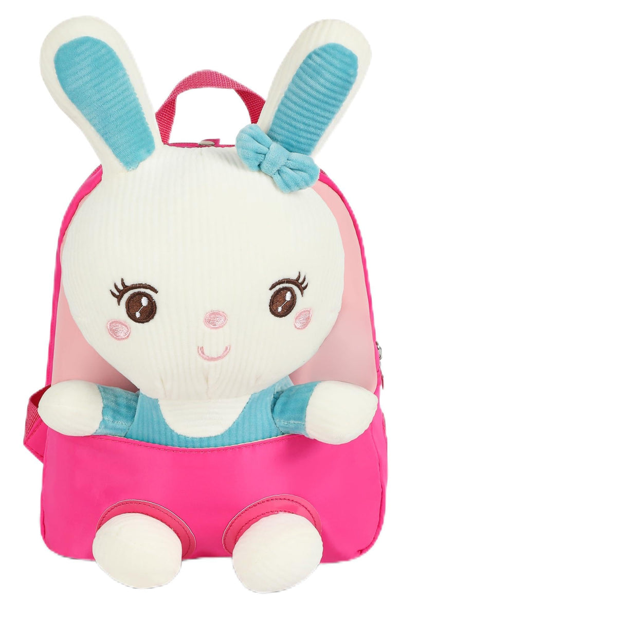 TERRIFI Lovely Toddler Backpack, Animal Stuffed Bunny Toy Kids Backpack, Suitable for Girls Preschool Shoulder Bag Gift