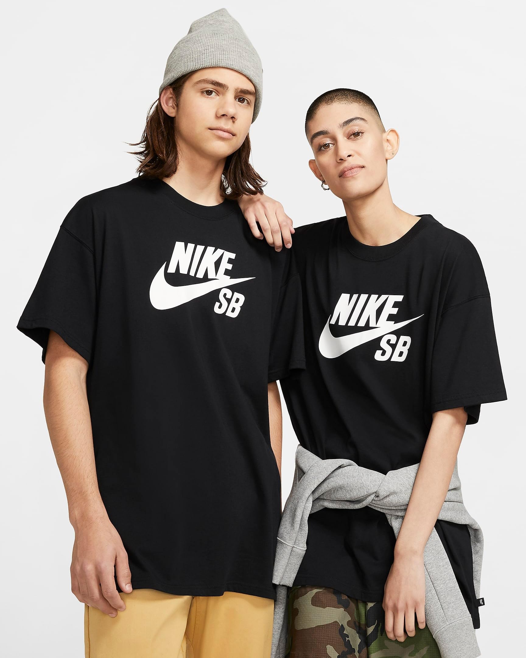 Nike SB Logo Skate Tee Black - White - Medaid International