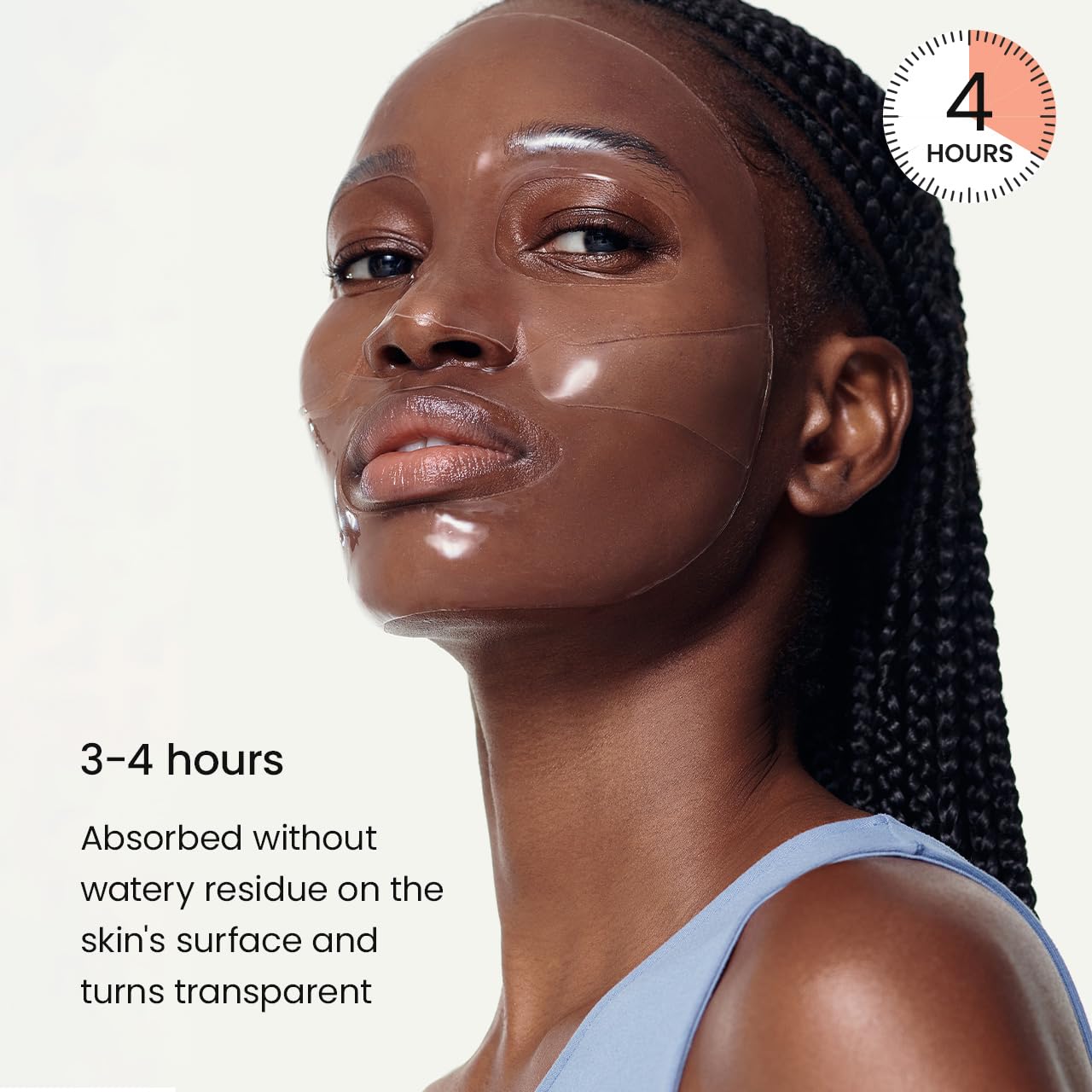 BIODANCE Hydro Cera-nol Real Deep Mask, Overnight Hydrogel Mask, Hydrating Facial Mask For Sensitive Skin, Redness Reducing & Quick Soothing Effect, Korean Skincare, Stocking Stuffers |1.19oz(34g)x4ea - Medaid International