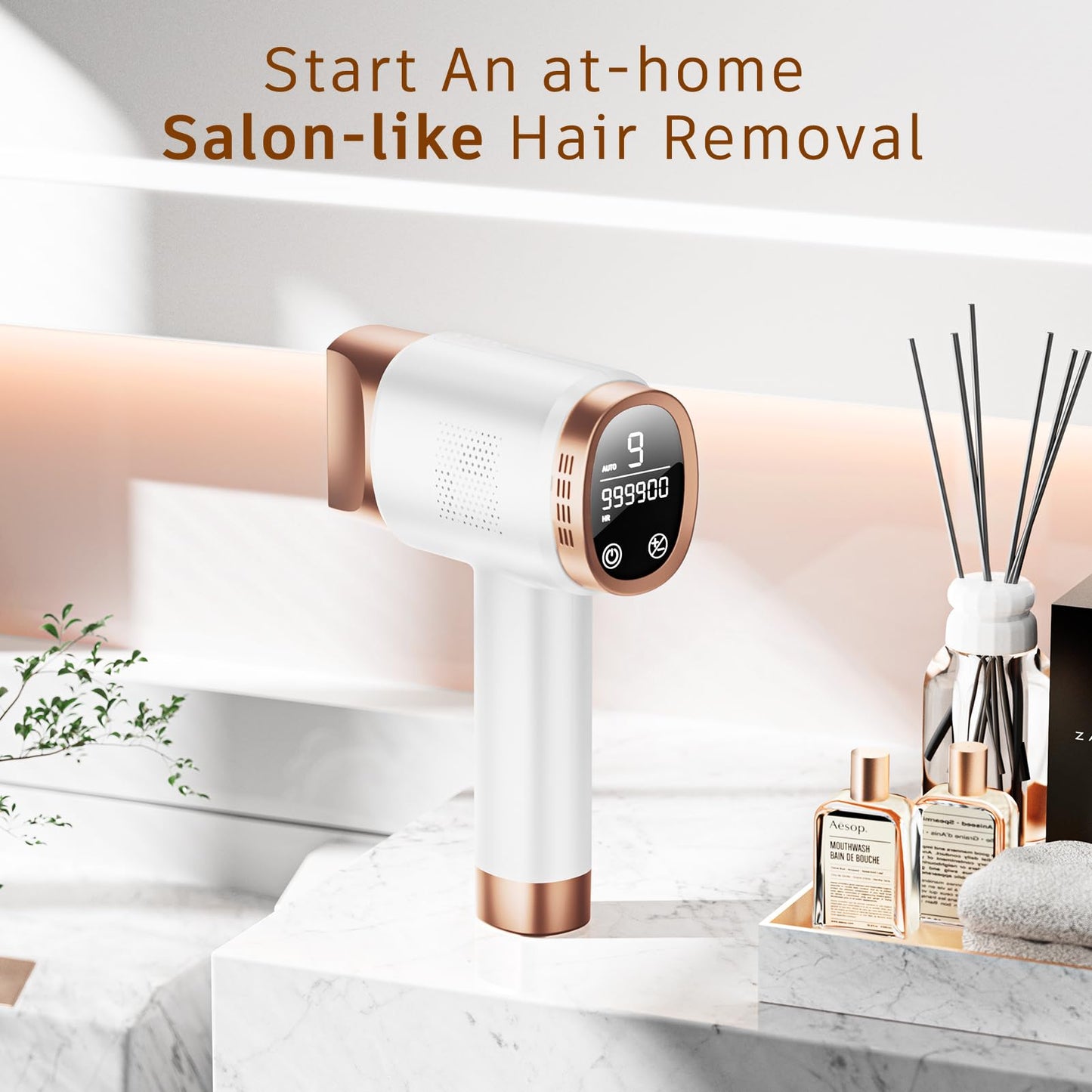 Aopvui IPL Laser Hair Removal for Women and Men, 3-in-1 Upgraded Permanent Hair Removal Device, 999,900+ Flashes home lazer Hair Remover for Armpits Legs Arms Bikini - Medaid International