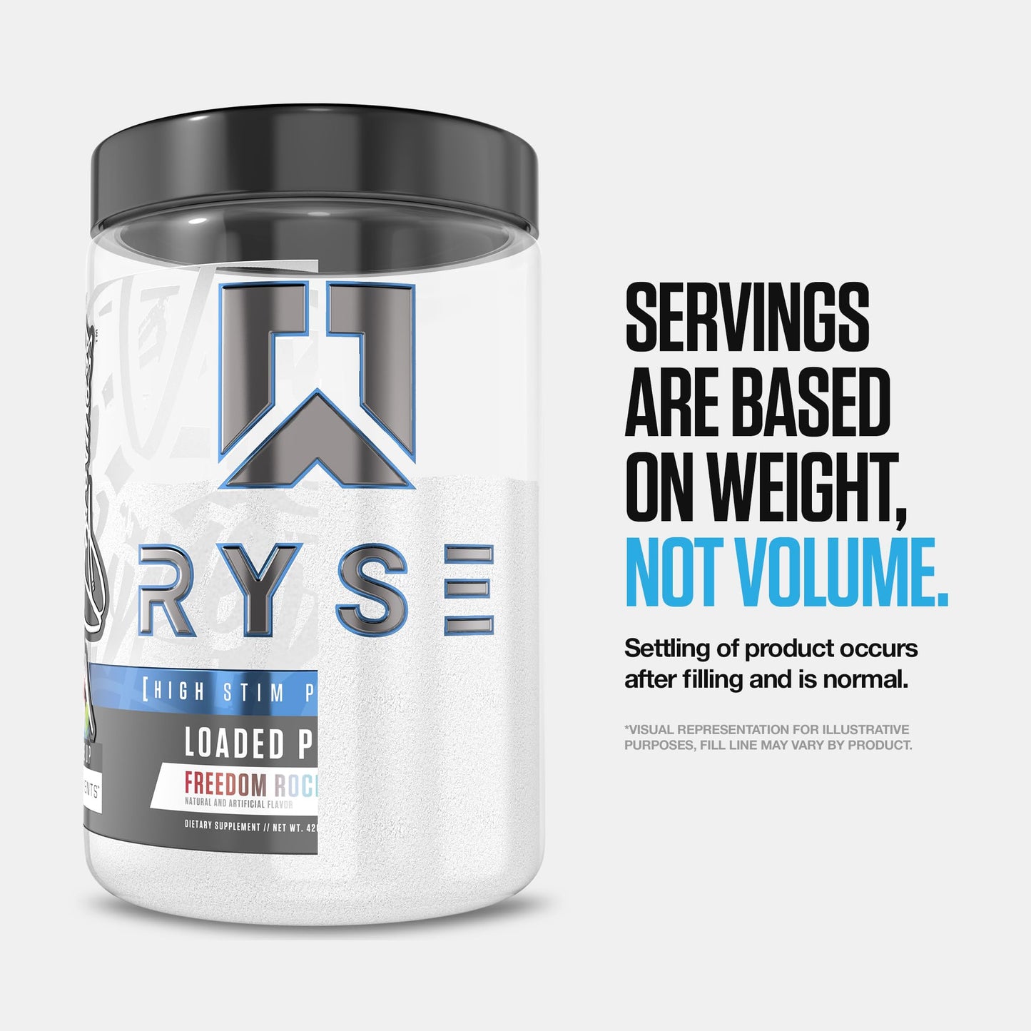 RYSE Loaded Pre Workout Powder - Kool-Aid Tropical Punch - Daily Pre-Workout for Men & Women with 325mg Caffeine, Beta Alanine, and Citrulline for Pump, Focus, and Energy - 30 Servings - Medaid International