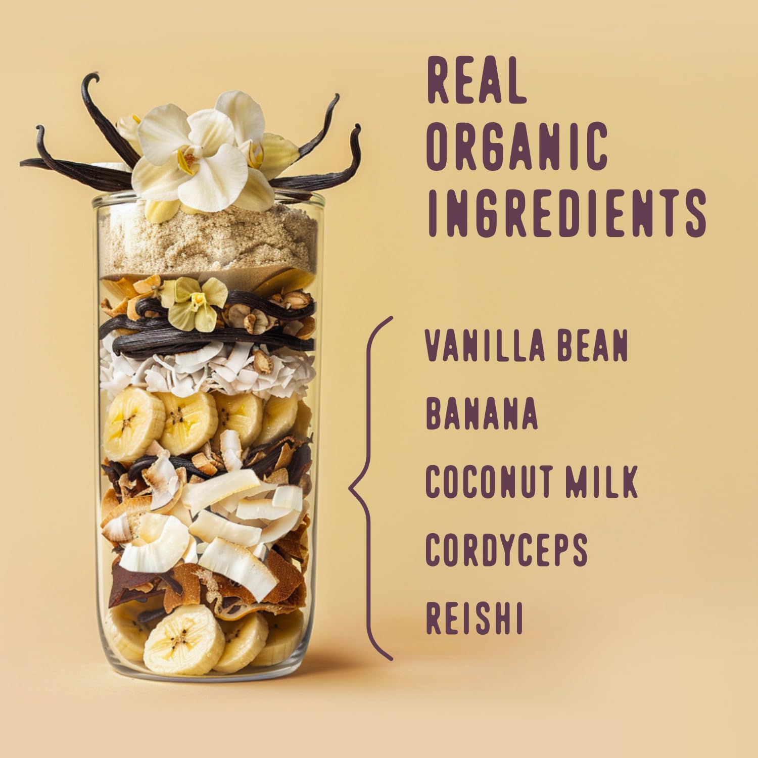 FlavCity Grass Fed Whey Protein Powder - Vanilla Smoothie - 25g Protein & 10g Collagen - Made with Real Vanilla Bean & Organic Coconut Milk - Gluten Free & No Added Sugars (20 Servings) - Medaid International